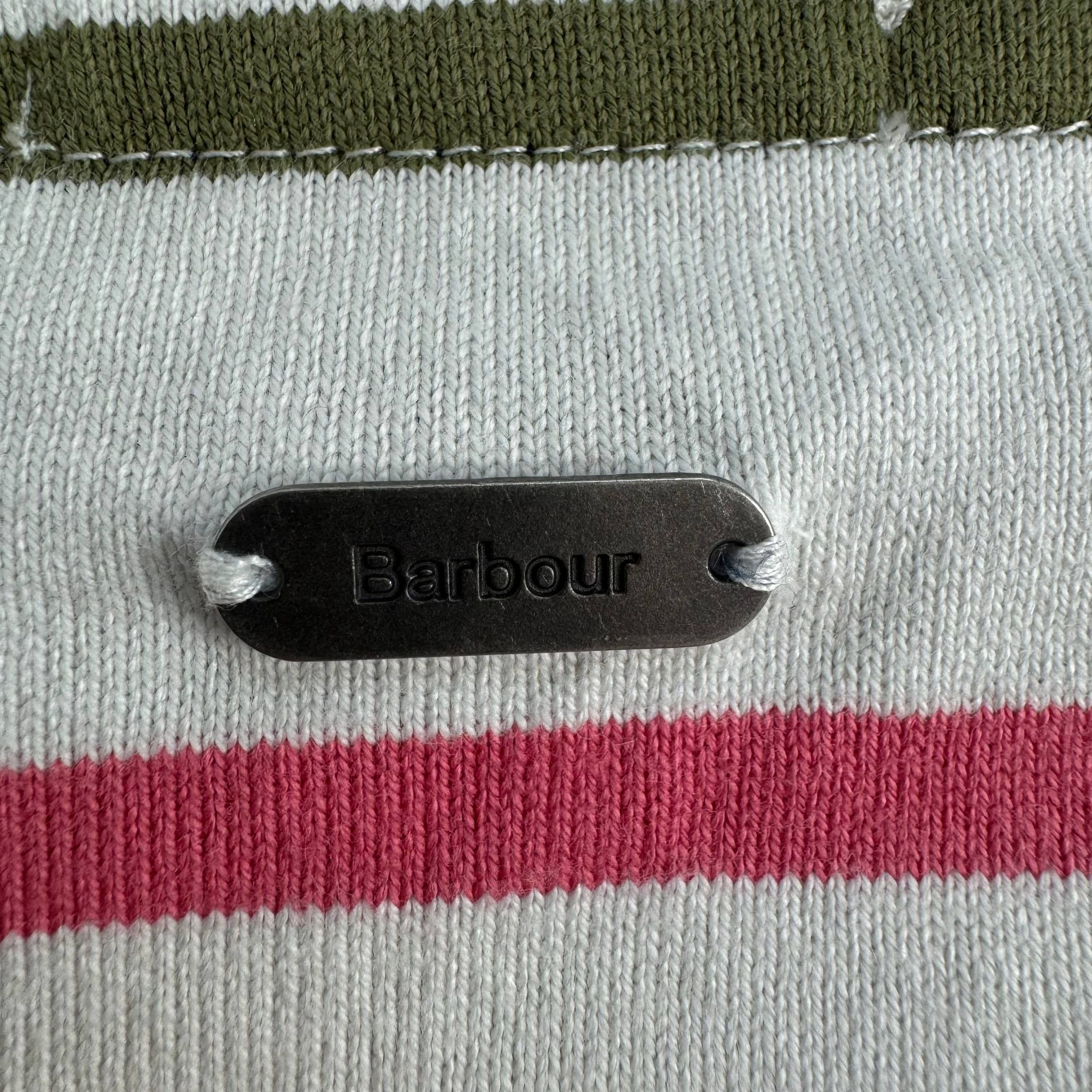 Barbour Barbour Women's Striped Breton Top Long Sleeve Size UK18 Size L / US 10 / IT 46 - 8 Thumbnail