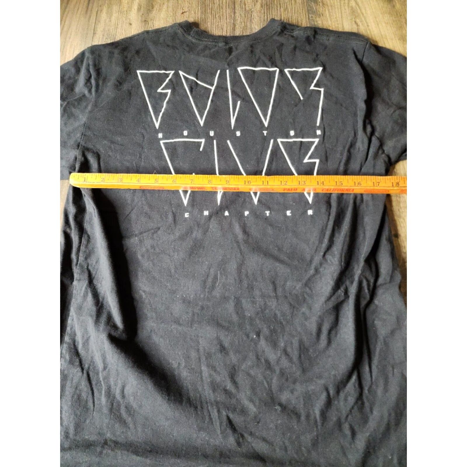 Doublet VINTAGE WWE Finn Baylor Club Worldwide T Shirt Tee Wrestling Double Sided Mens L Black Cotton Logo 90s Event Mens Size US L / EU 52-54 / 3 - 4 Thumbnail