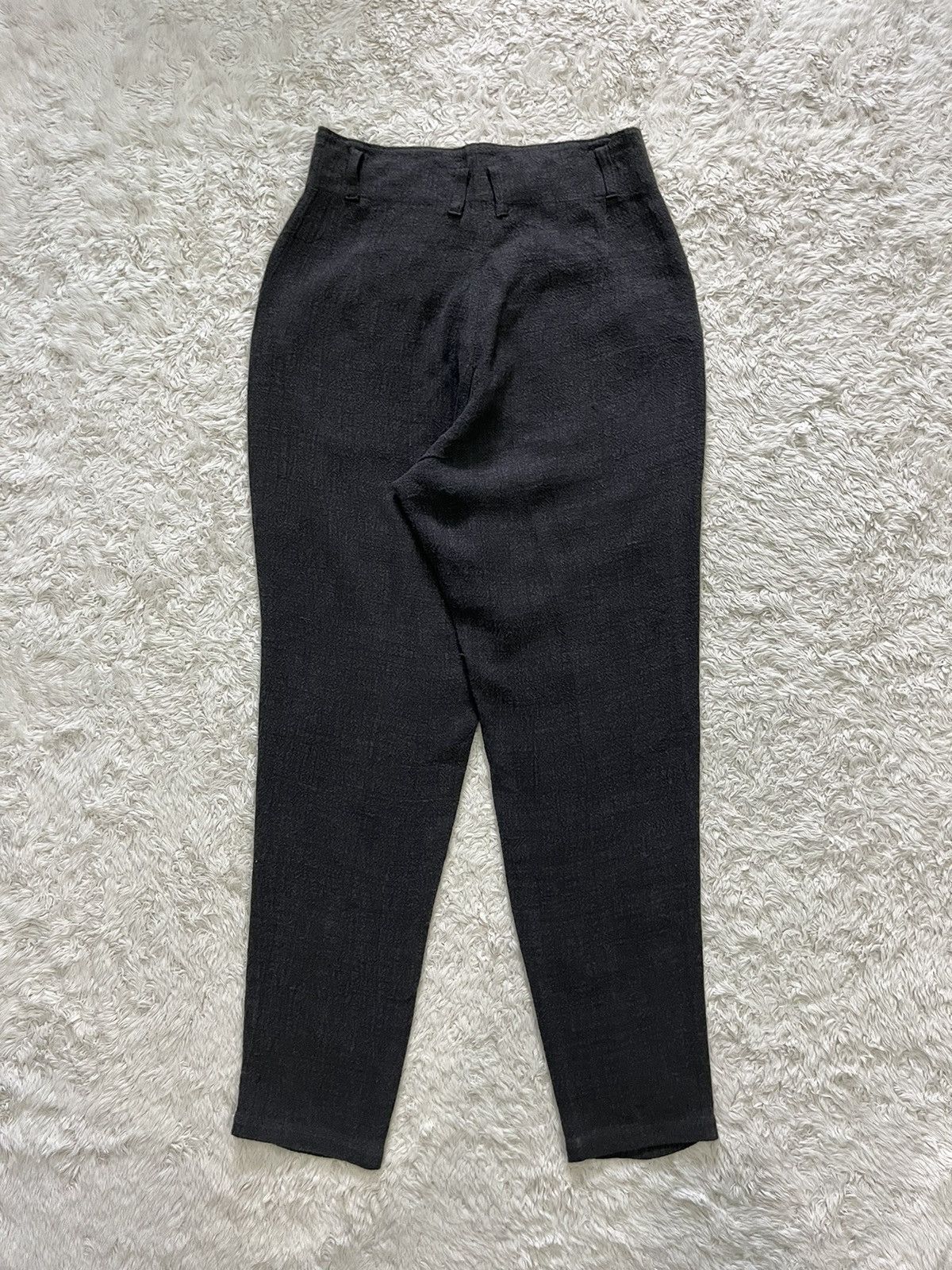 Vintage × Y's × Yohji Yamamoto vintage y's yohji yamamoto high waisted linen pants Size 28" / US 6 / IT 42 - 13 Thumbnail
