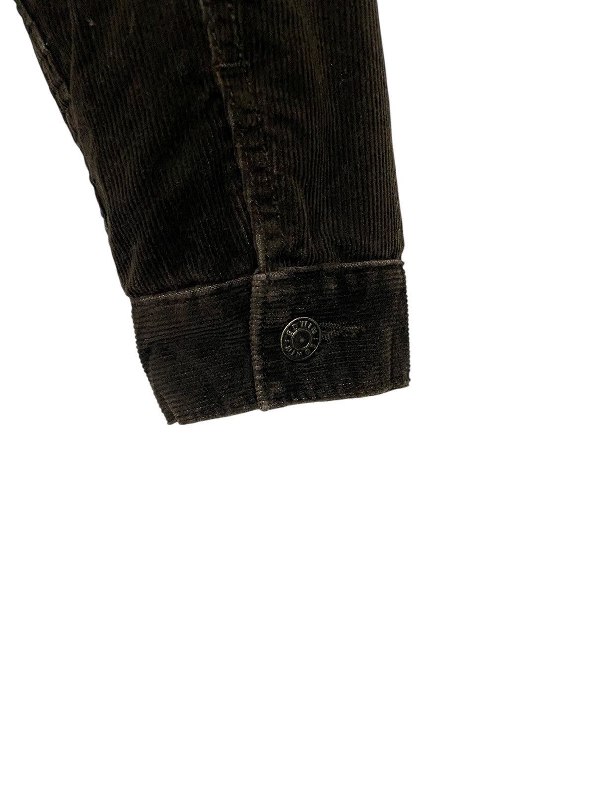 Edwin Edwin Corduroy Sherpa Trucker Jacket Faux Fur Collar Lining Size US M / EU 48-50 / 2 - 7 Thumbnail