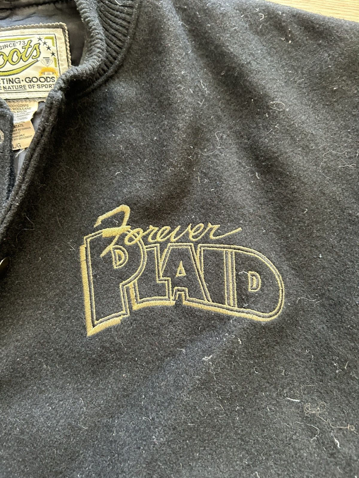 Roots Vintage Roots Forever Plaid The Musical Broadway Bomber Size US L / EU 52-54 / 3 - 3 Thumbnail
