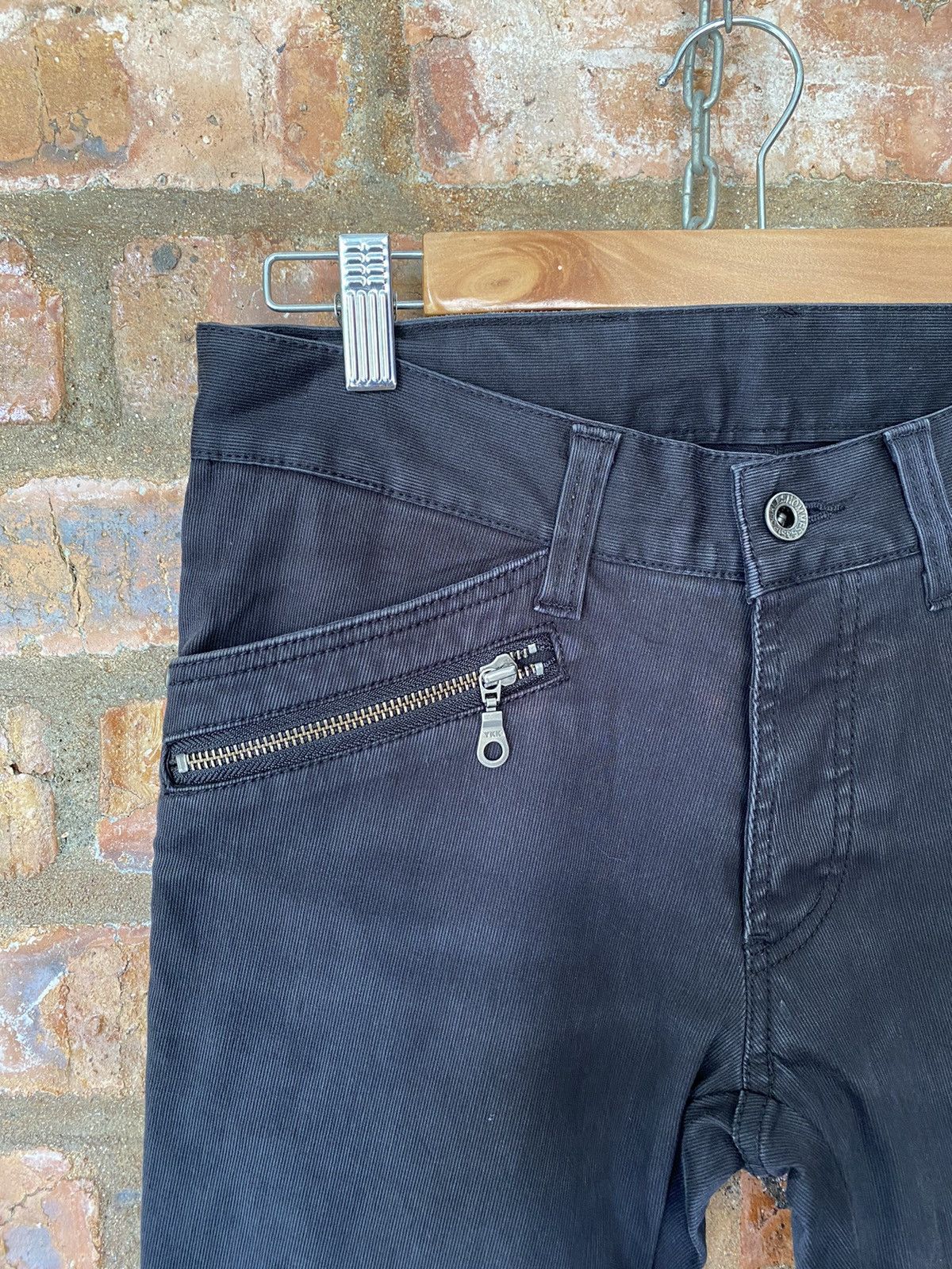 5351 POUR LES HOMMES Vtg 5351 Pour Les Hommes zipper flare pants Size US 30 / EU 46 - 6 Thumbnail