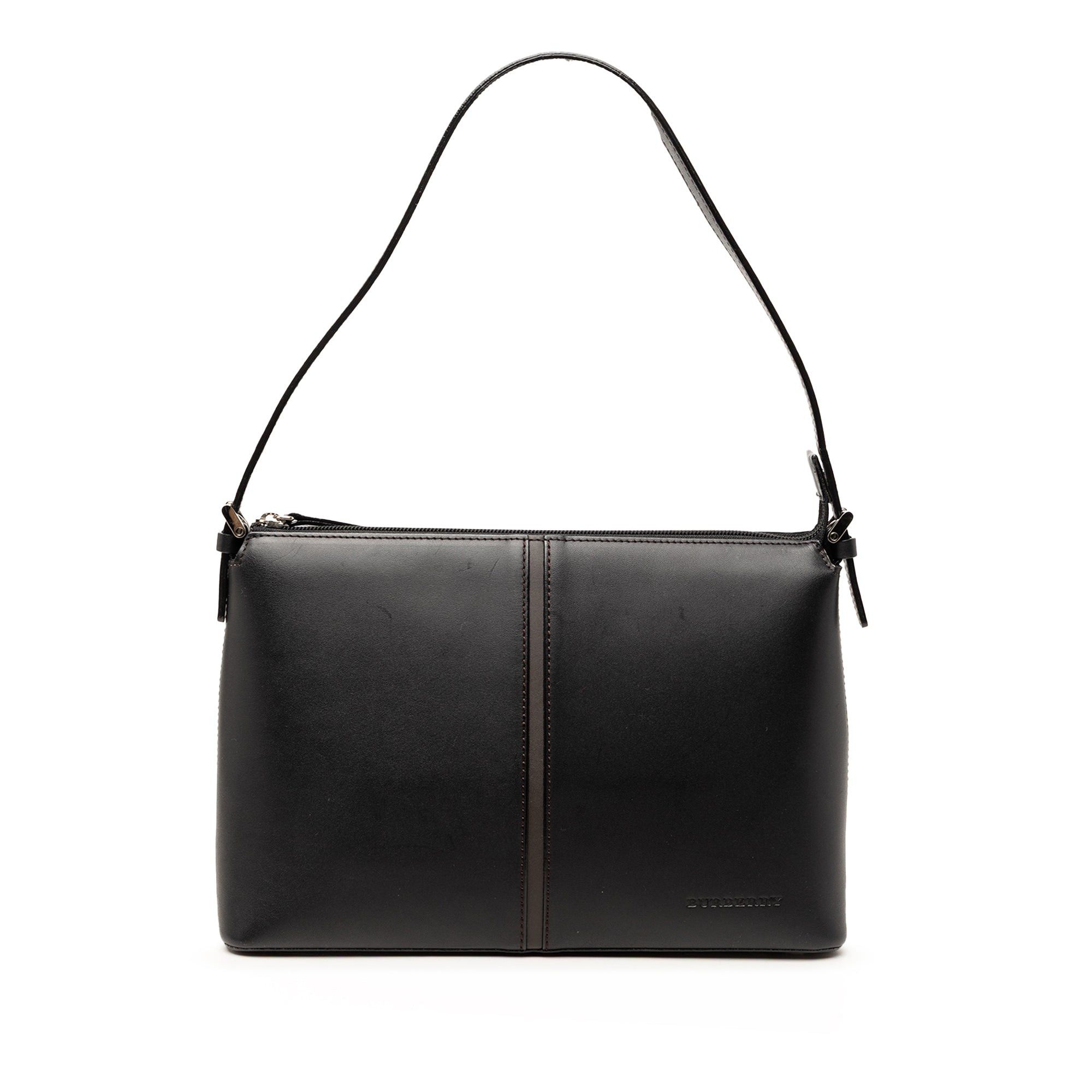 Burberry Leather Shoulder Bag Size ONE SIZE - 1 Thumbnail