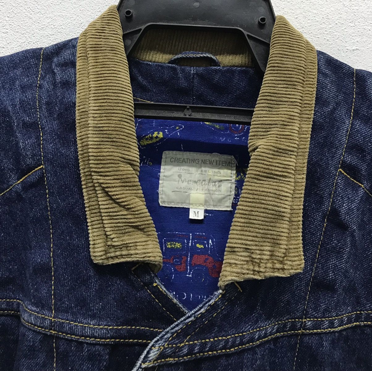 Vintage Vintage Mercatas Denim Jacket Size US M / EU 48-50 / 2 - 3 Thumbnail