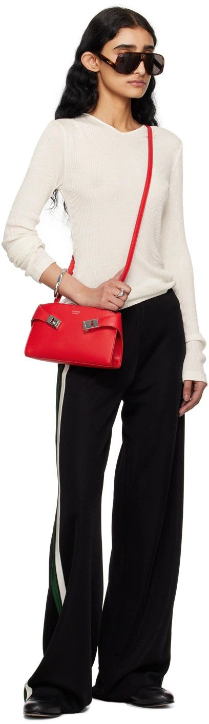 Salvatore Ferragamo o1y0426 Sweatpant in Black/White Size 28" / US 6 / IT 42 - 5 Thumbnail