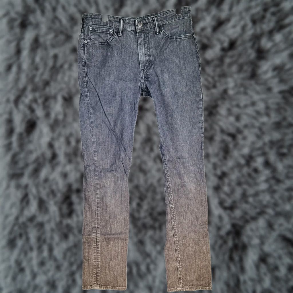 Levi's Levi's 511 Jeans Mens Slim Gray Light Wash Zip Fly Tapered 32x33 Denim Stretch Pockets Logo 5-Pocket USA Vintage: No Size US 32 / EU 48 - 1 Thumbnail