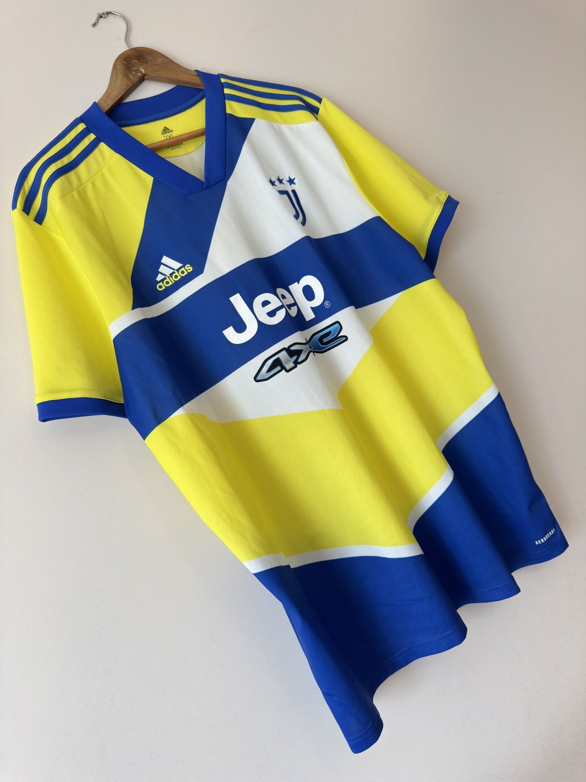 Adidas Juventus 2021-2022 Third Soccer Jersey Adidas Football Shirt Size US XXL / EU 58 / 5 - 4 Thumbnail