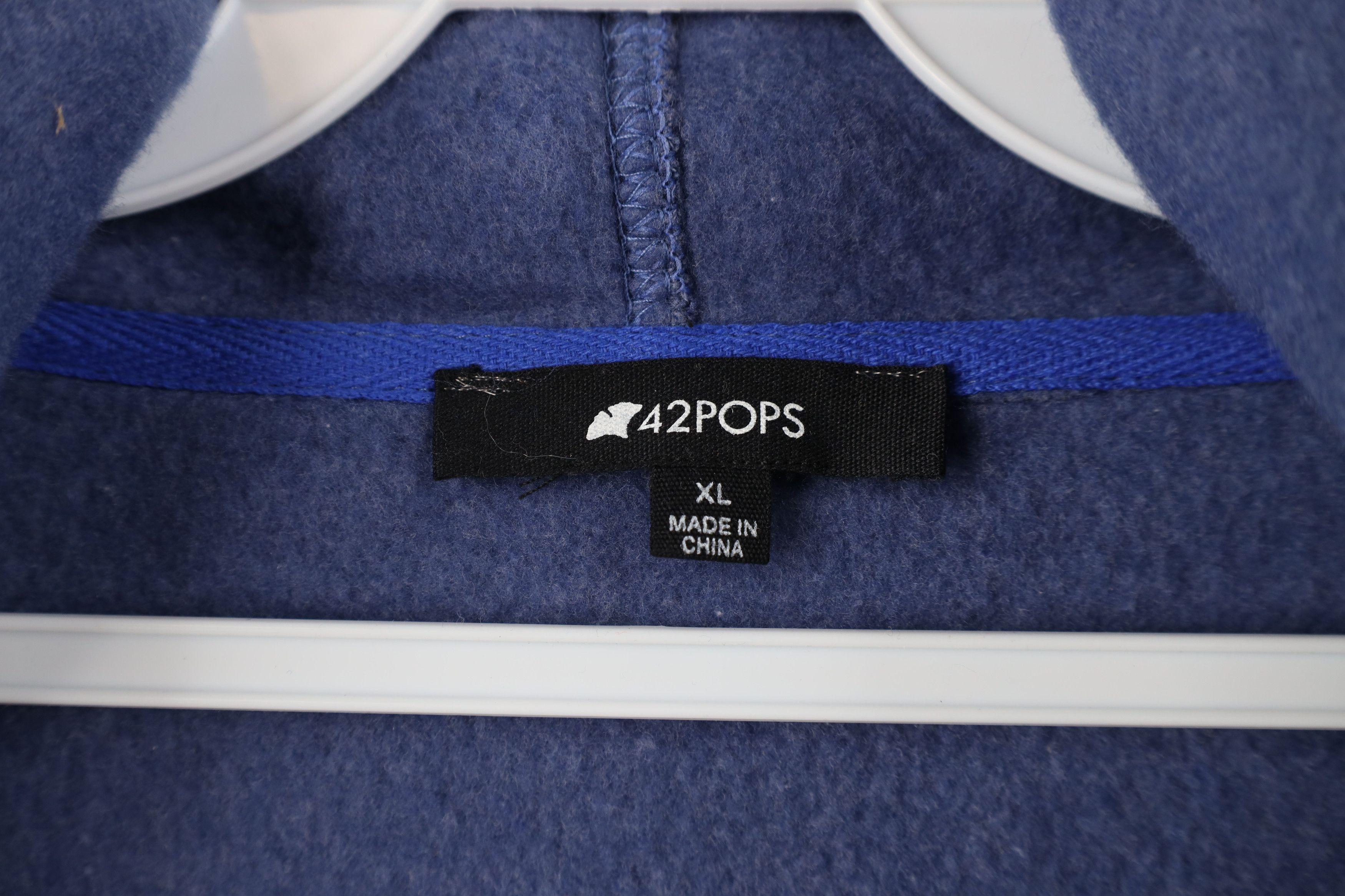 Vintage Streetwear 42Pops Boxy Baggy Oversized Hoodie Sweatshirt Size XL / US 12-14 / IT 48-50 - 5 Thumbnail