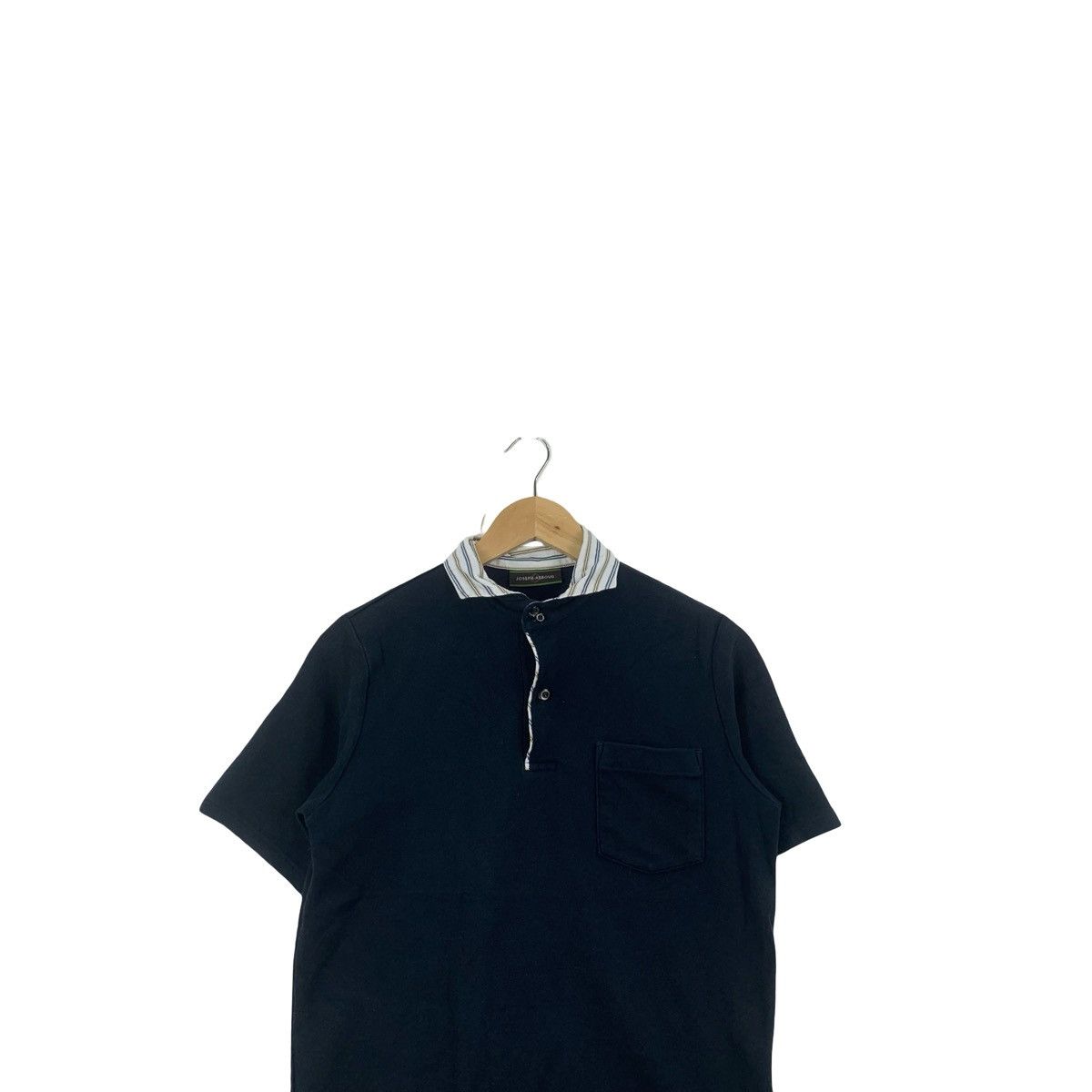 Joseph Abboud JOSEPH ABBOUD Stripe Collar Design Tee Shirt Top Polo Size US L / EU 52-54 / 3 - 2 Thumbnail