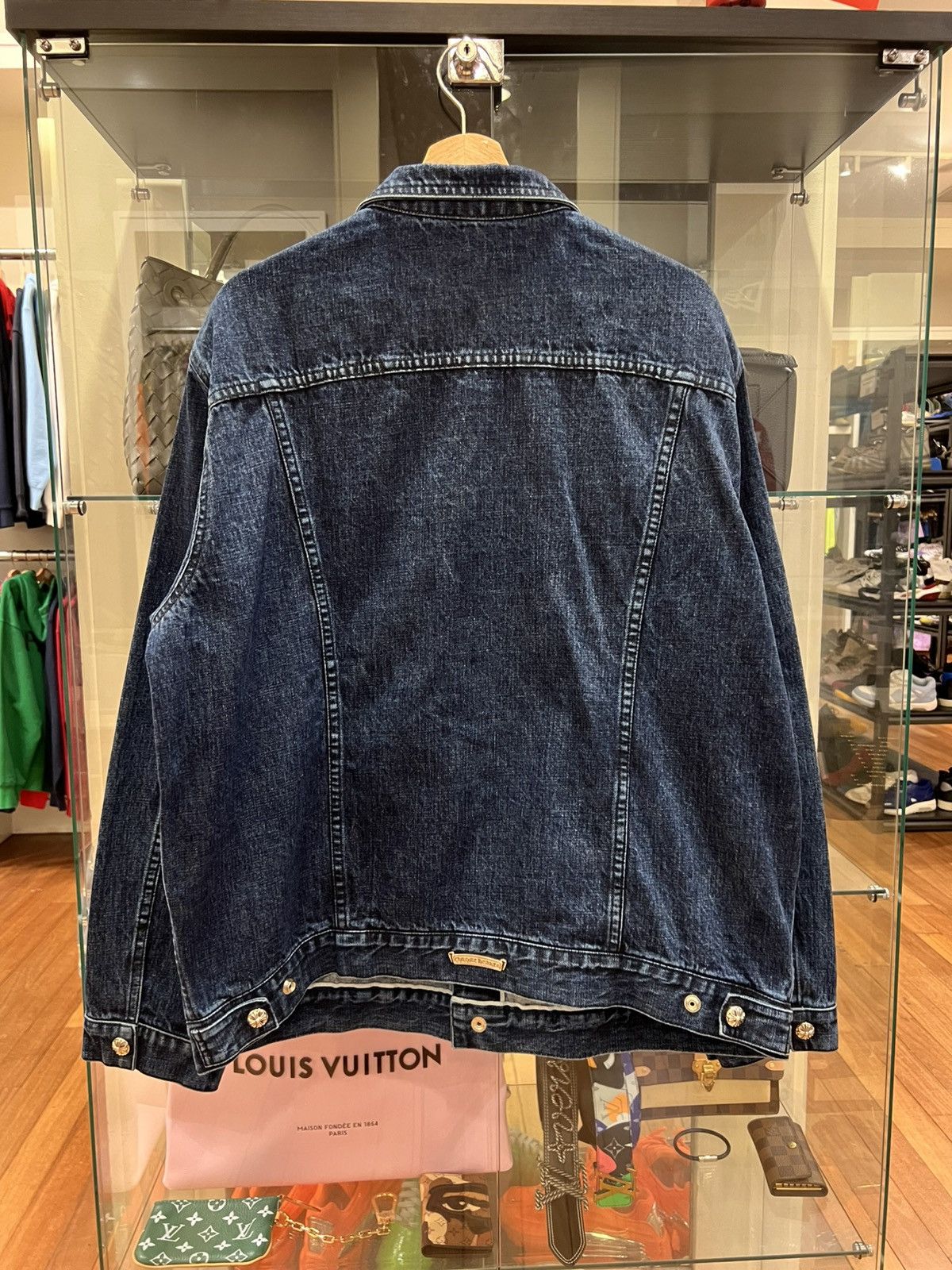 Chrome Hearts Chrome Hearts ‘Motorbreath’ Denim Jacket Size US XL / EU 56 / 4 - 7 Thumbnail