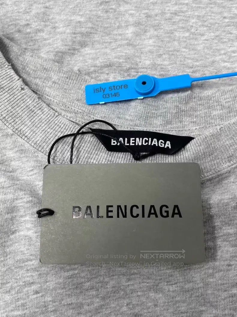 Balenciaga Balenciaga Casual Layered Round Neck Long Sleeve T-Shirt Size US XXS / EU 40 - 4 Thumbnail