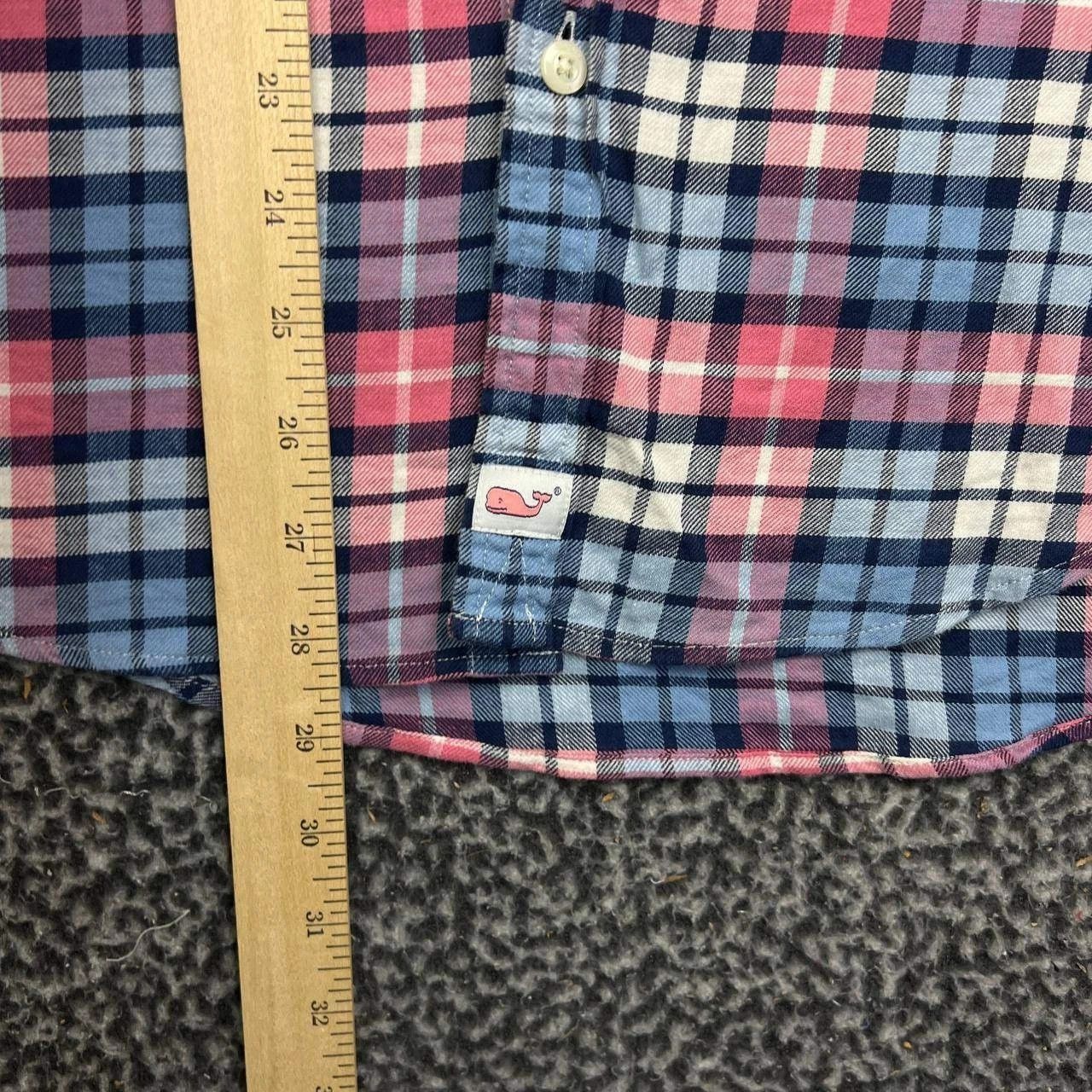 Vineyard Vines Vineyard Vines Button Down Flannel Plaid Cotton Linen S Size US S / EU 44-46 / 1 - 7 Thumbnail