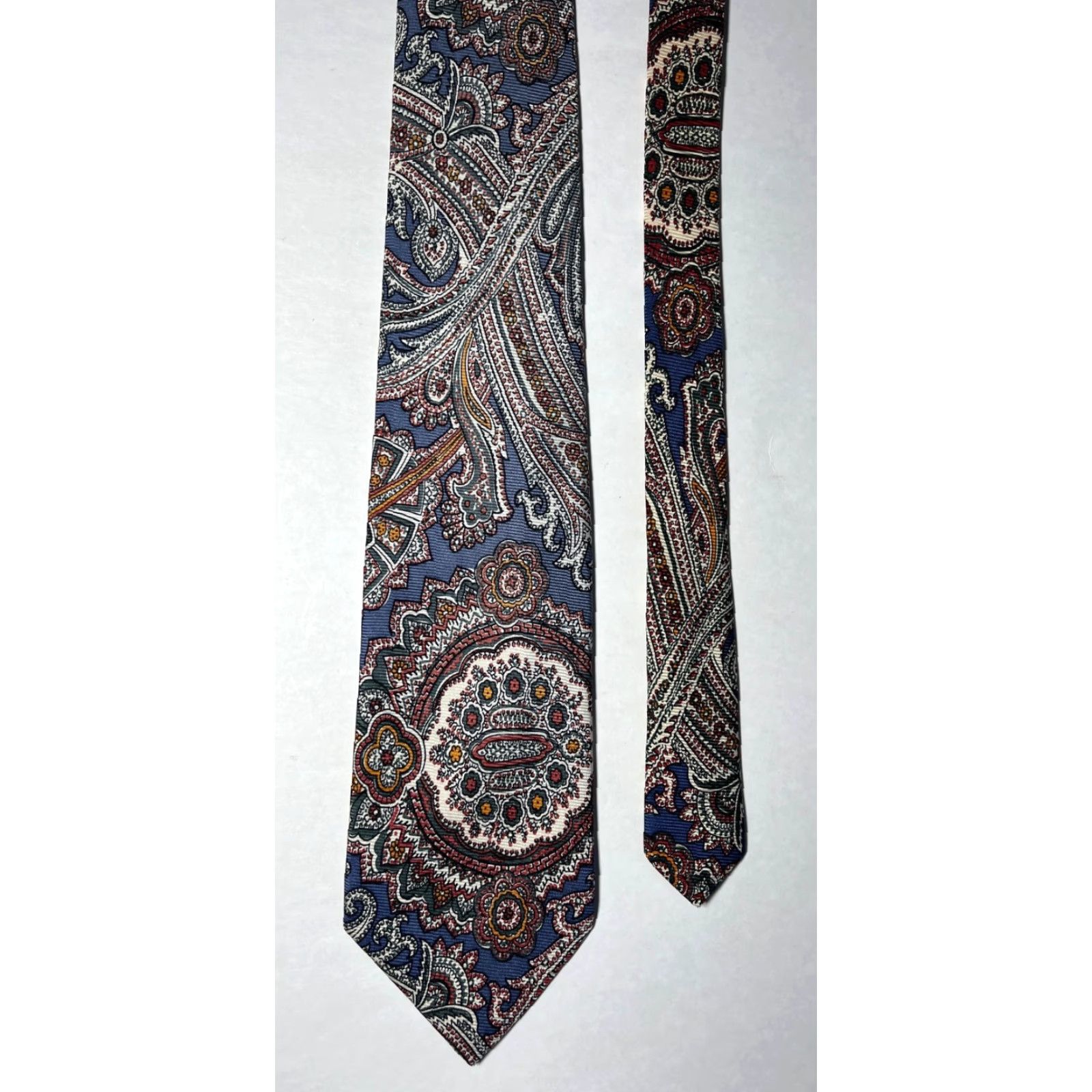 Polo Ralph Lauren VINTAGE Polo Ralph Lauren Tie Men’s Silk Paisley Floral Made in USA Size US M / EU 48-50 / 2 - 6 Thumbnail