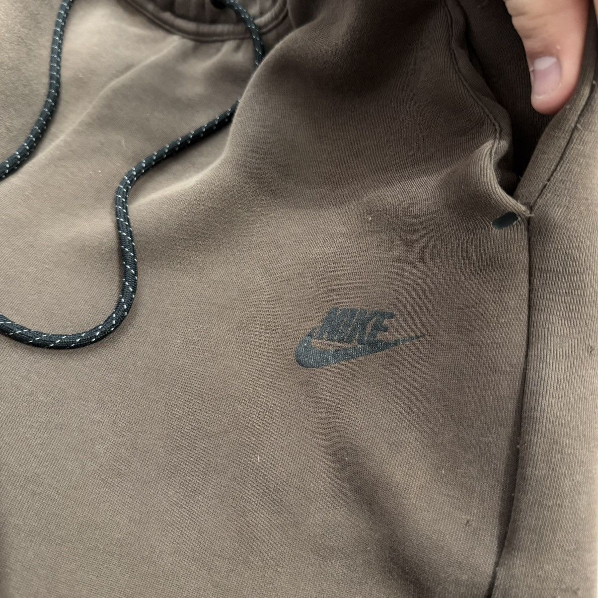 Nike Brown Nike Tech Fleece Sweatpants Joggers Size US 32 / EU 48 - 3 Thumbnail