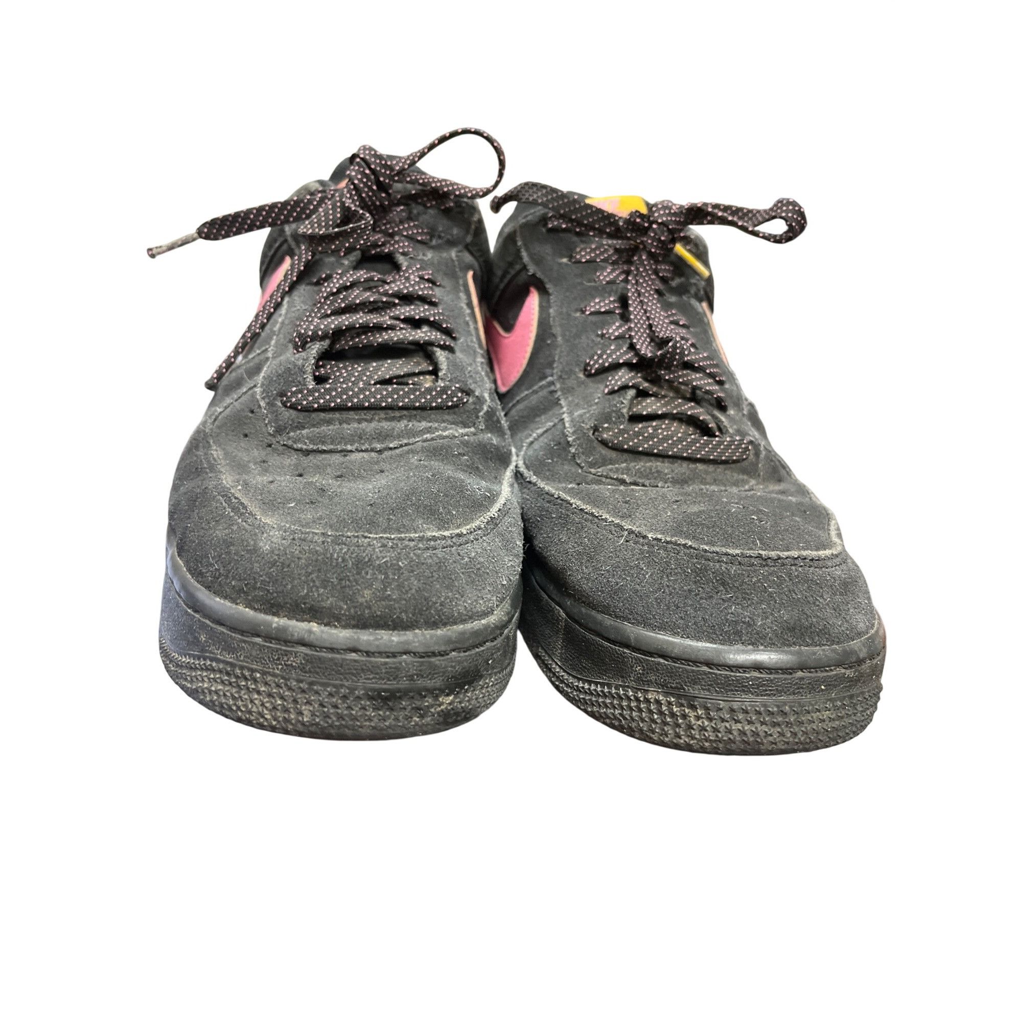 Nike Nike Air Force 1 low black pink purple yellow suede sneakers Size US 13 / EU 46 - 11 Thumbnail