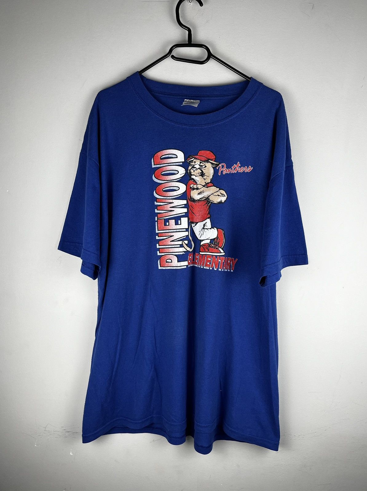 Jerzees × Vintage Vintage pinewood elementary panthers t-shirt Size US XL / EU 56 / 4 - 1 Thumbnail