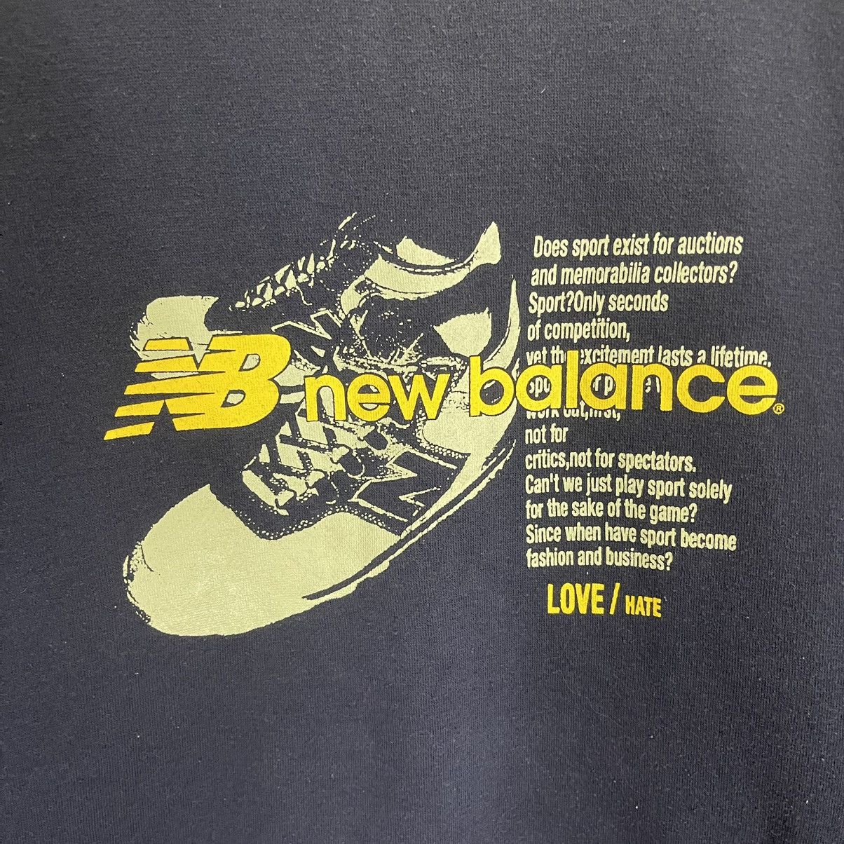 Japanese Brand × New Balance New Balance Big Logo Crewneck Sweatshirt Size US M / EU 48-50 / 2 - 5 Thumbnail