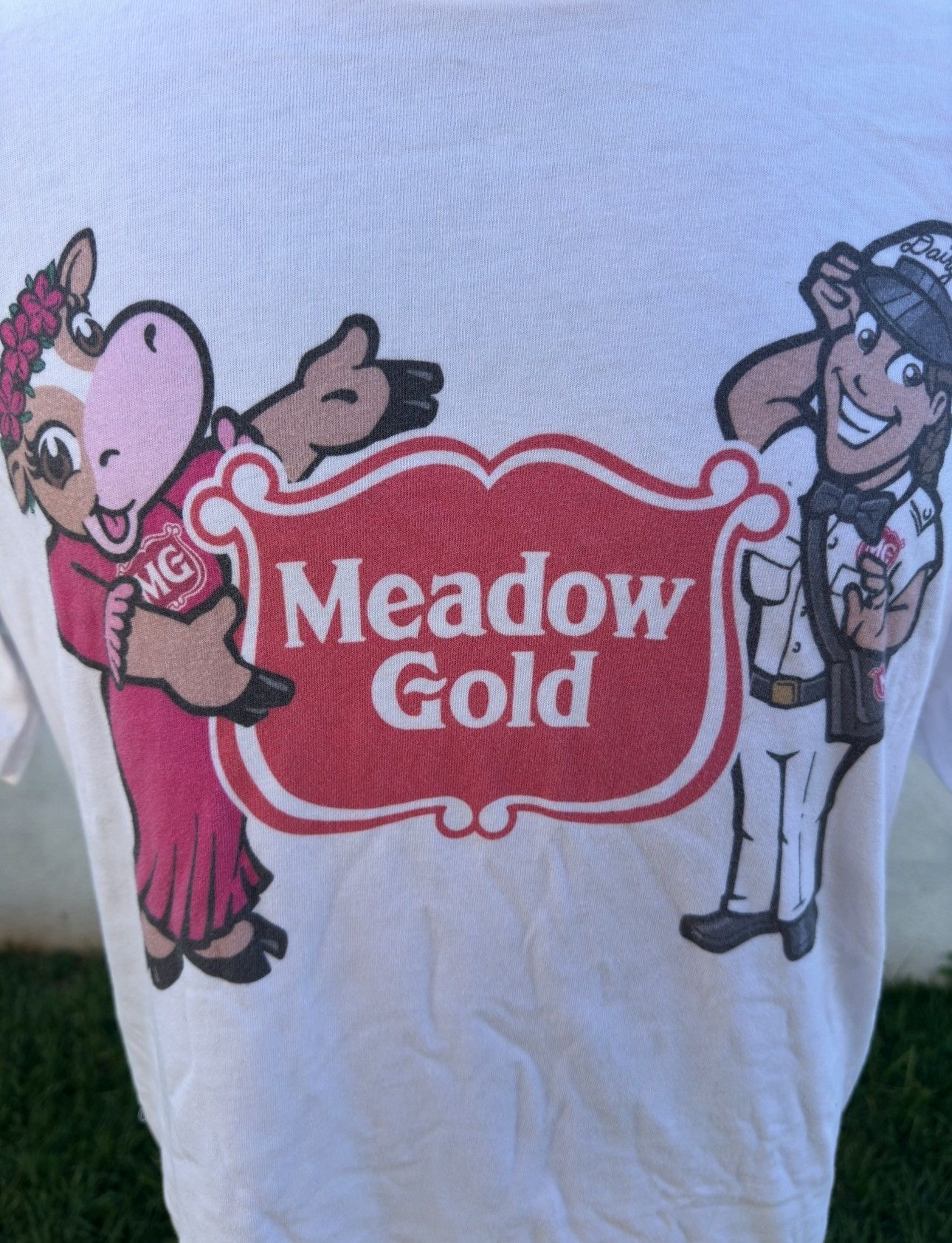 Uniqlo Uniqlo T-Shirt White Meadow Gold Hawaii Print Men's Large Size US L / EU 52-54 / 3 - 3 Thumbnail