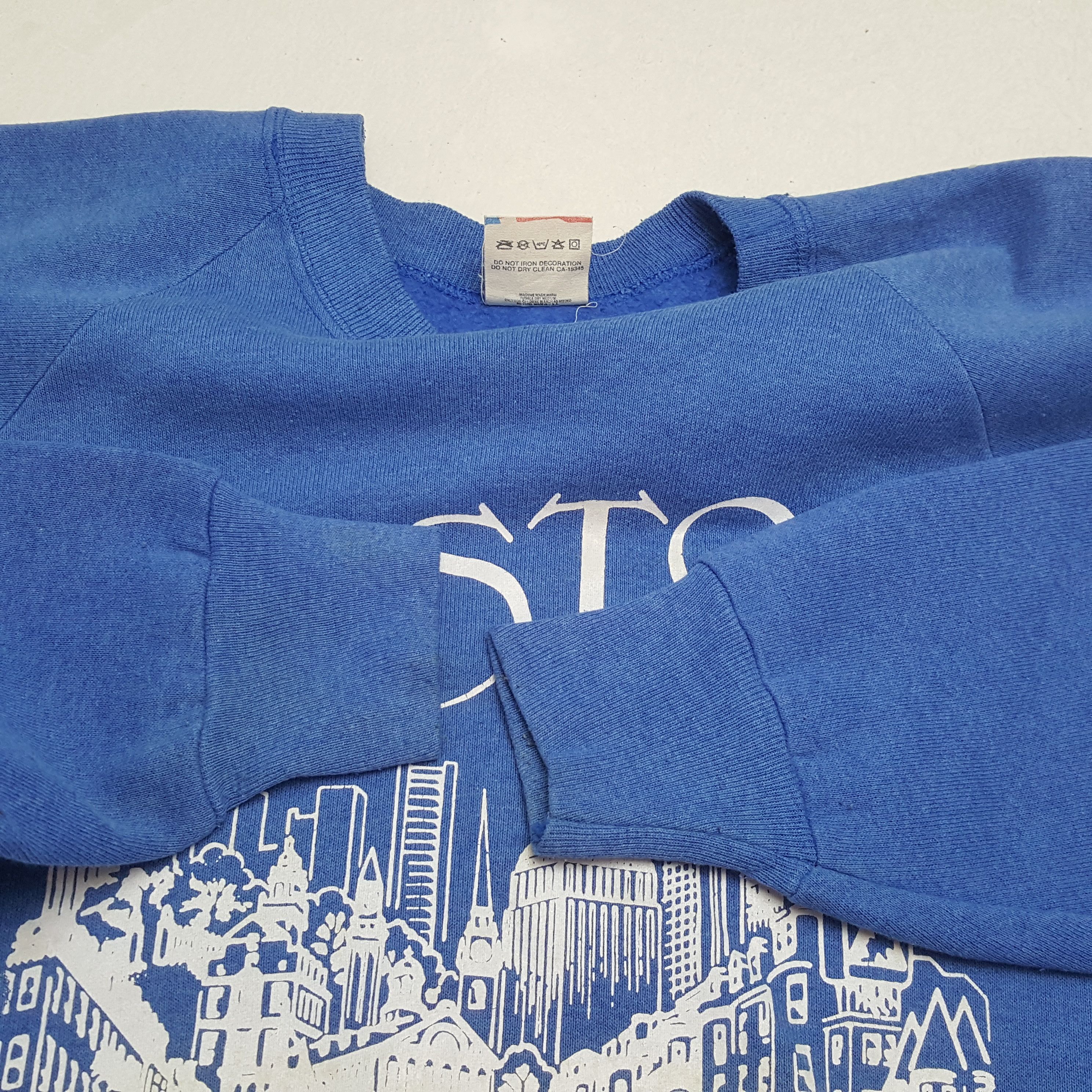 Vintage BOSTON Streetwear Style Vintage Sweatshirt Size US M / EU 48-50 / 2 - 7 Thumbnail