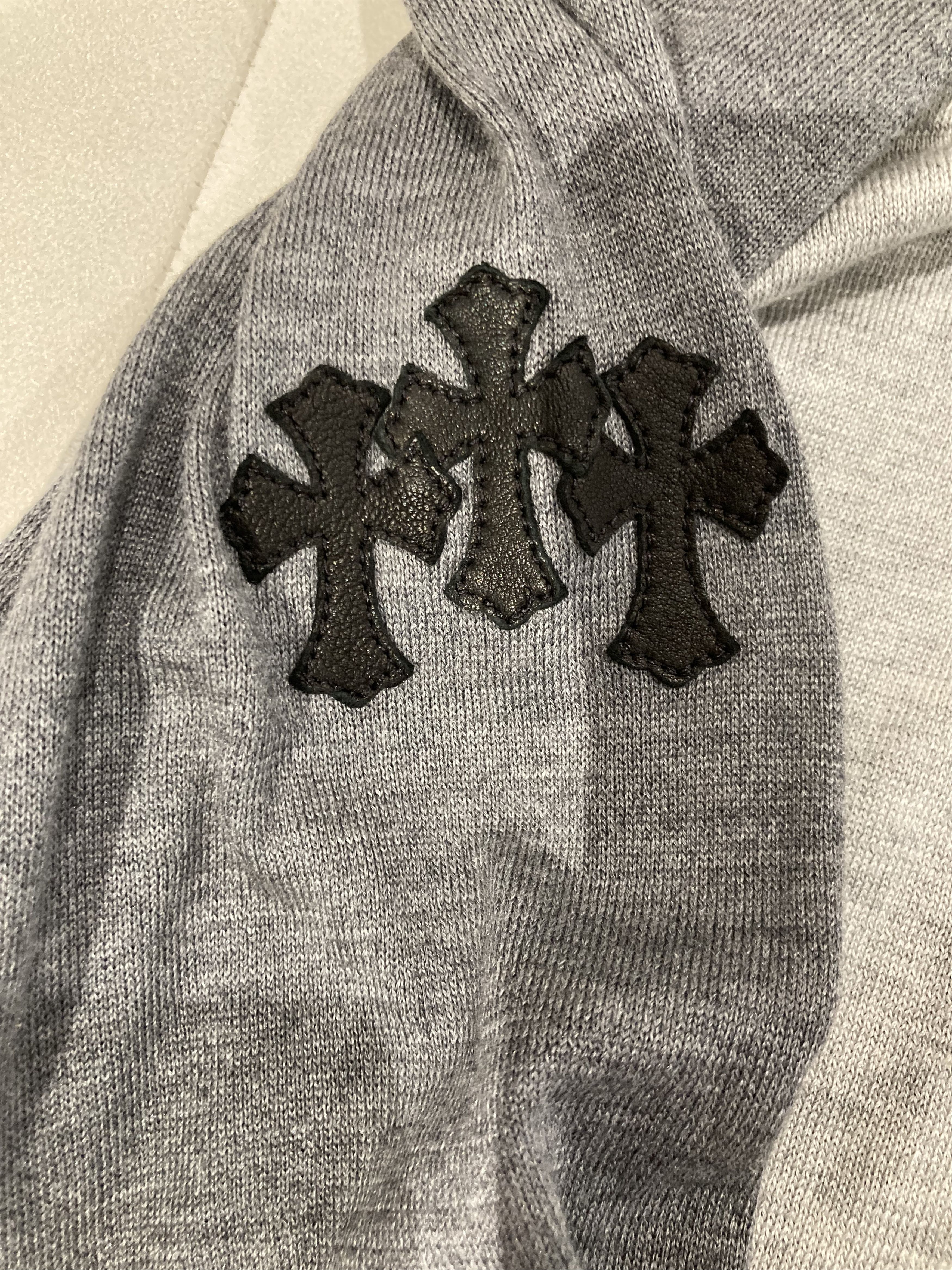 Chrome Hearts Chrome Hearts Cross Patch Embroidered Long Sleeve T-Shirt Size US XXL / EU 58 / 5 - 3 Thumbnail