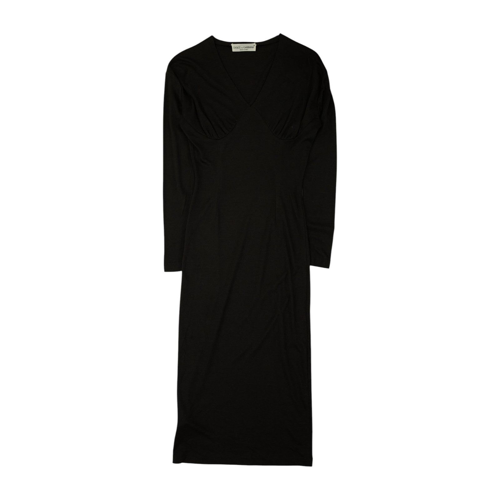 Black Wool Dress