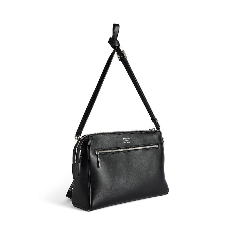 Balenciaga o1bcso1str0226 Size: OS / Bel Air Zipped Messenger Bag Size ONE SIZE - 3 Thumbnail