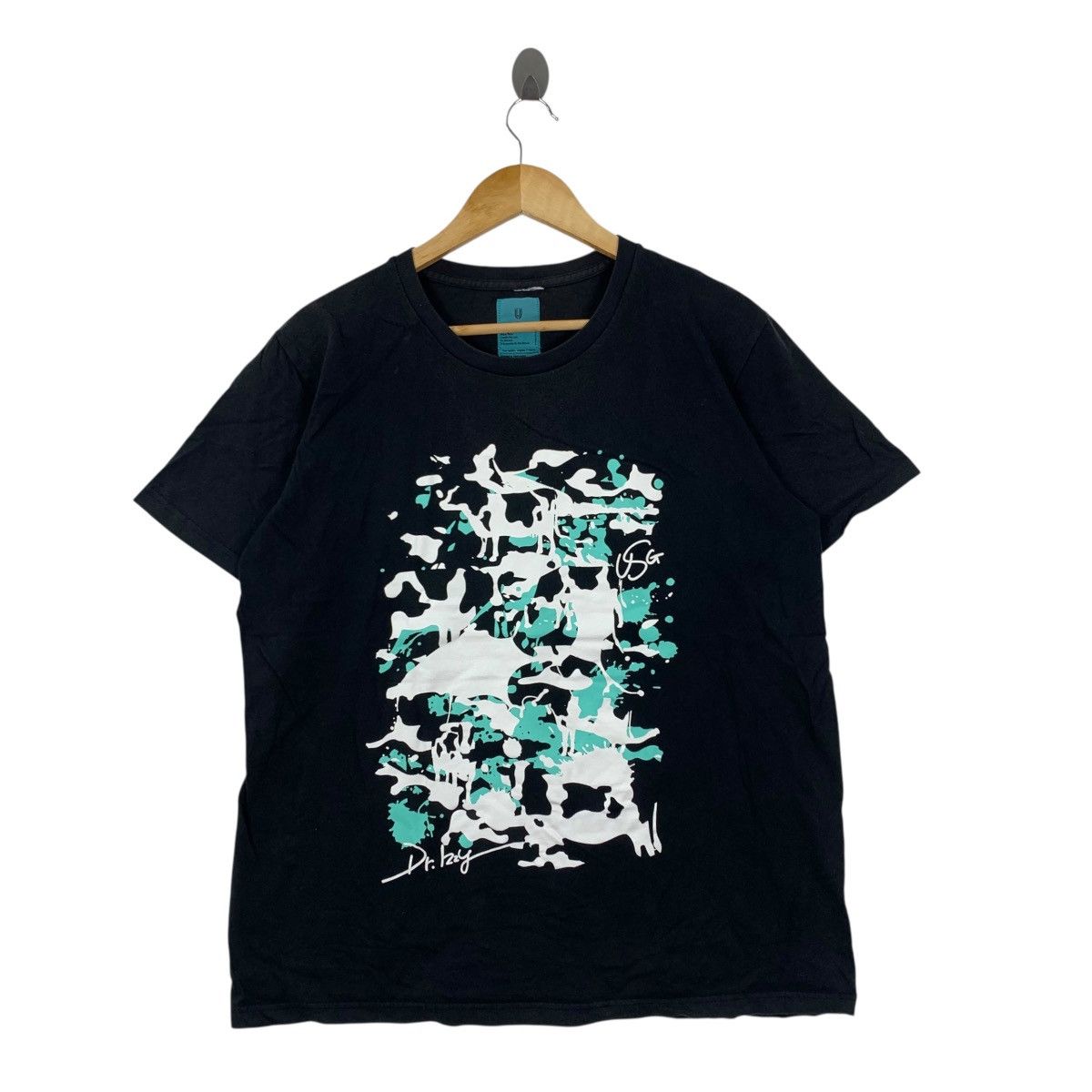 Japanese Brand UNISON SQUARE GARDEN Dr Izzy Pop Art Japanese Brand Shirt Size US L / EU 52-54 / 3 - 1 Thumbnail