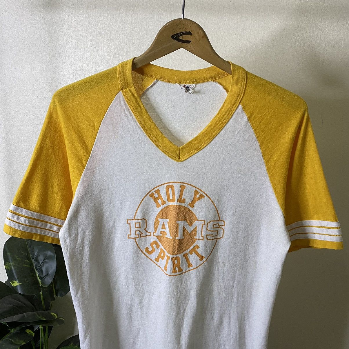 Majestic Vintage 1980s Los Angeles Rams NFL Streetwear Tee Size US M / EU 48-50 / 2 - 2 Thumbnail