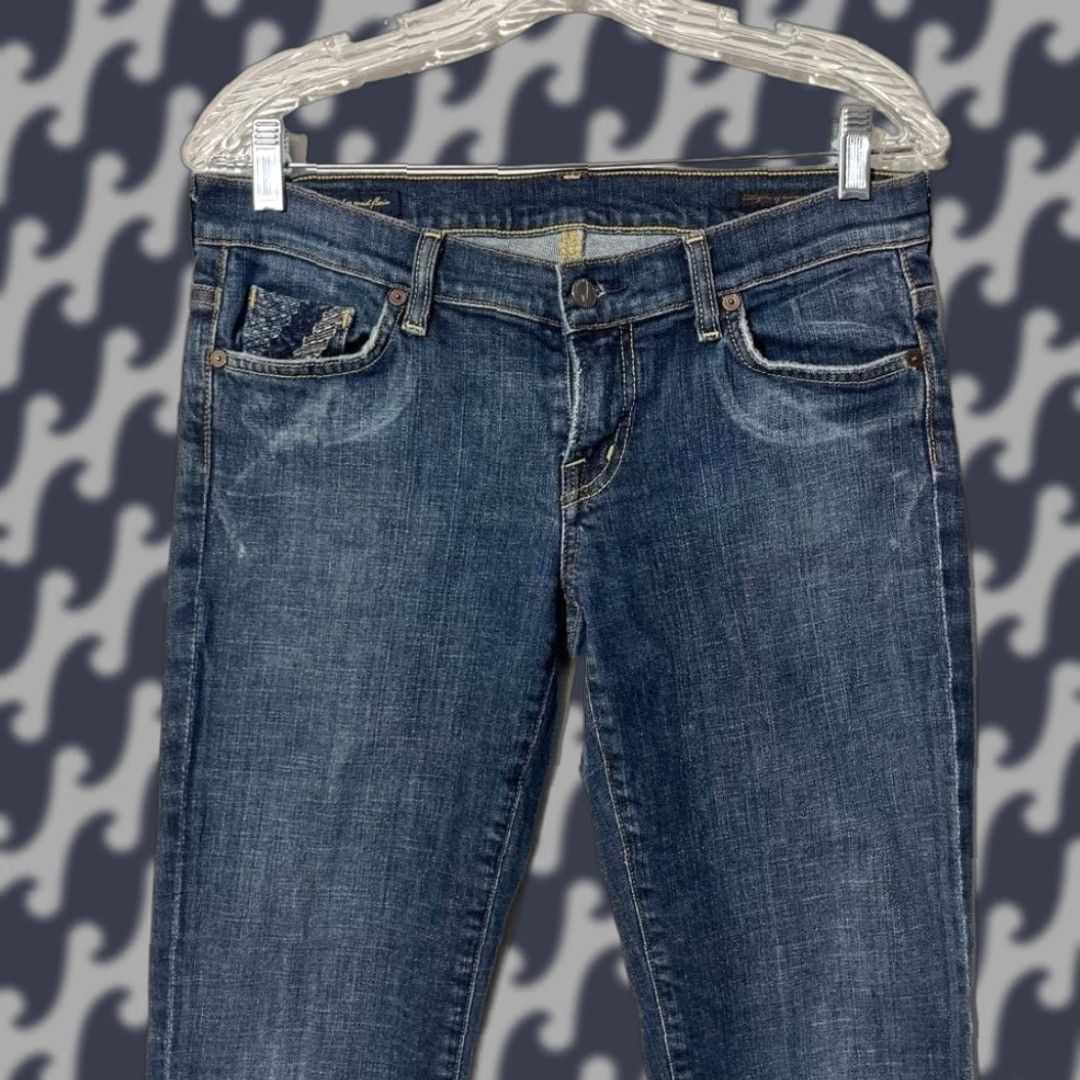 Citizens Of Humanity Citizens of Humanity Big Sur #092 Low Waist Flare Stretch Jeans Blue 30 Women Jeans Size 30" / US 8 / IT 44 - 1 Thumbnail