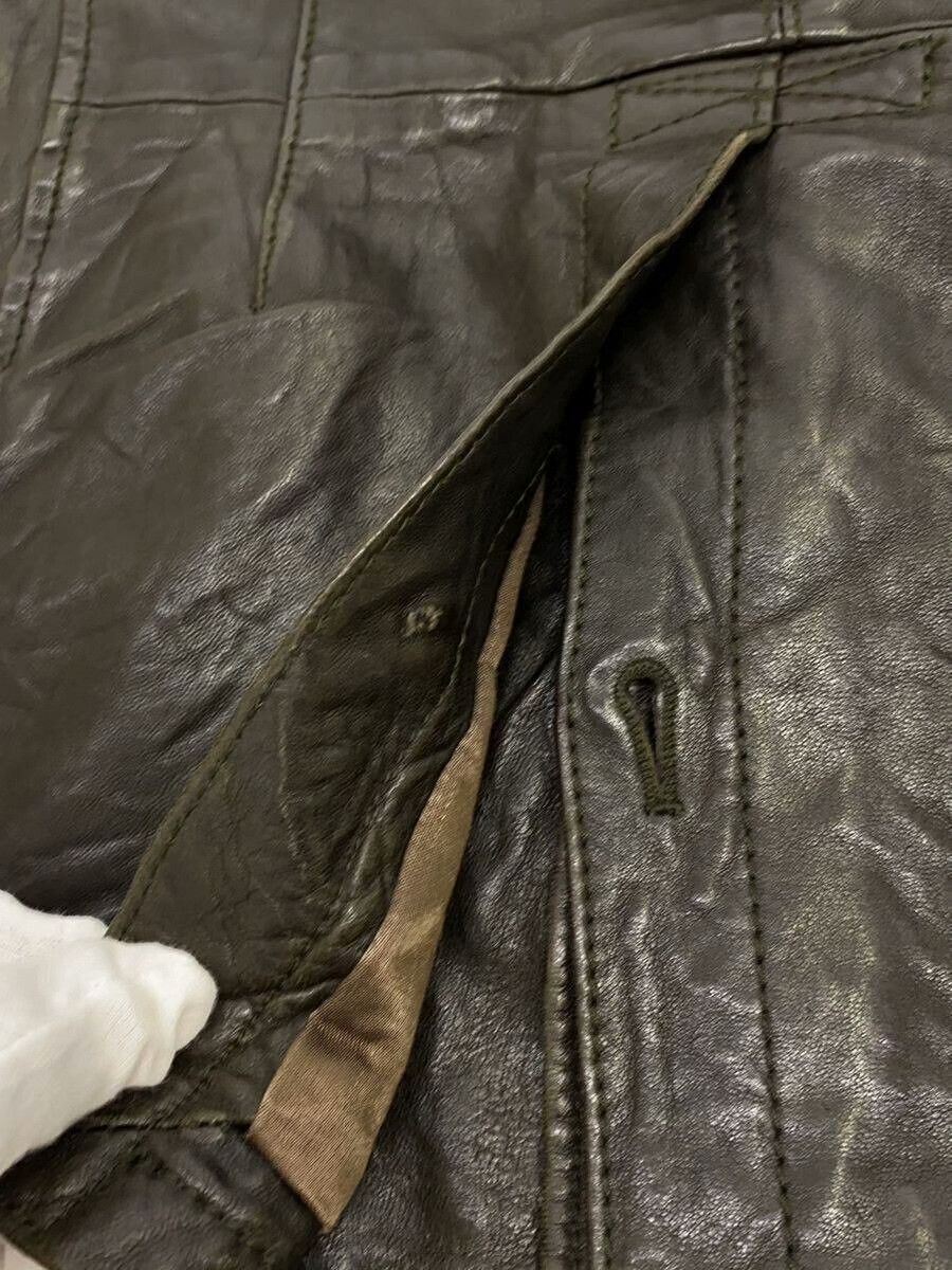 Japanese Brand MARCELLO PAMPALONI Sheepskin Leather Jacket 44. Size US S / EU 44-46 / 1 - 8 Thumbnail