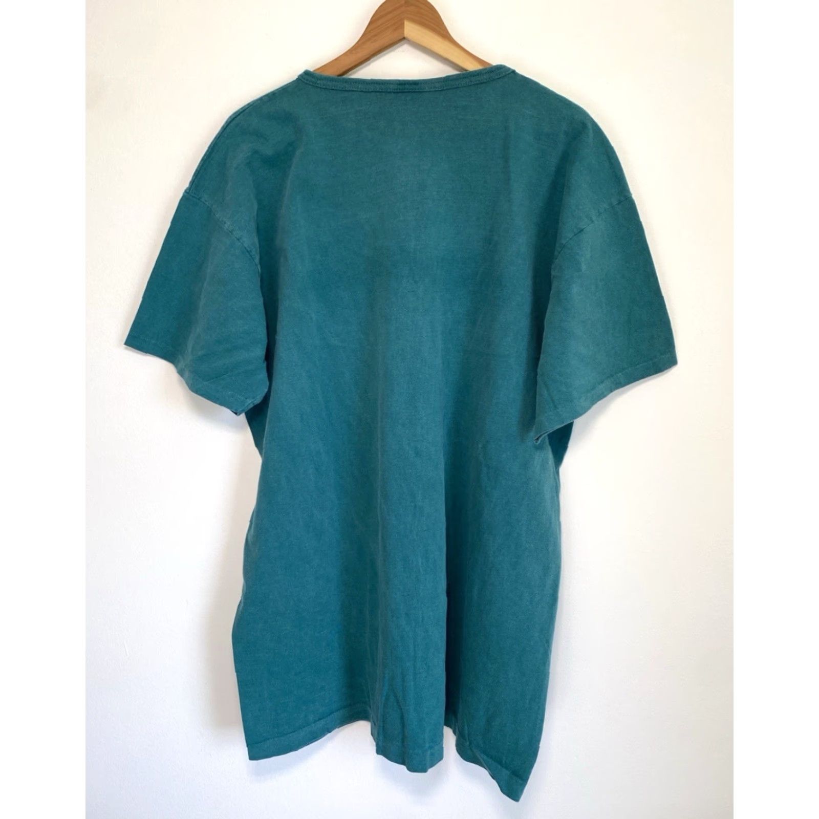 Vintage VINTAGE Women’s Alore USA Arizona Pocket Tee Tunic One Size Green 90s Oversized T-Shirt Women Size ONE SIZE - 2 Thumbnail