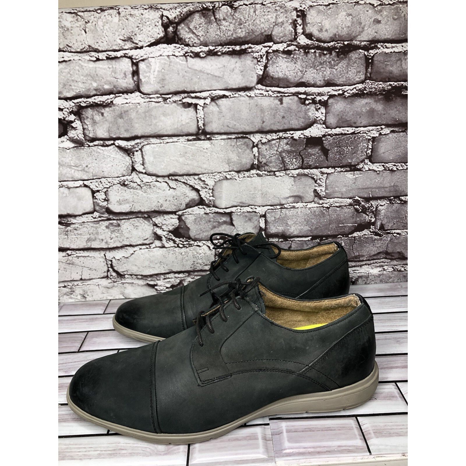 Florsheim Florsheim Blue Leather Cap Toe Lace Up Oxfords Casual Shoes Size US 12 / EU 45 - 6 Thumbnail