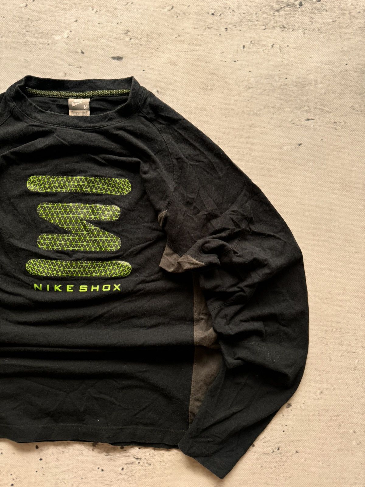 Nike × Vintage NIKE SHOX VINTAGE CENTER LOGO OVERSIZE BOXY SWEATSHIRT Size US M / EU 48-50 / 2 - 3 Thumbnail