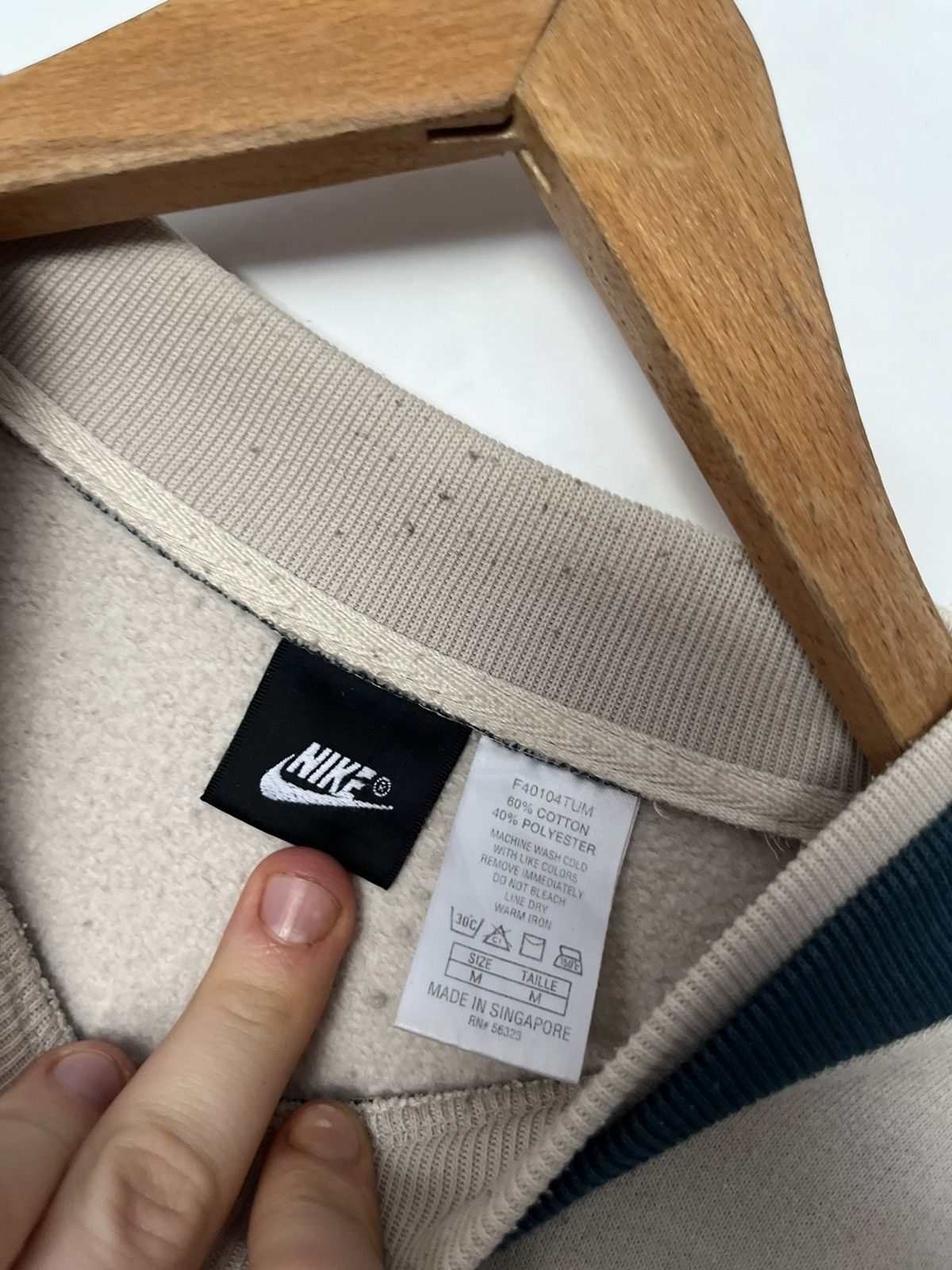 Nike × Vintage Vintage 90’s Nike Blue Ribbon Sports Oregon College Sweater Size US M / EU 48-50 / 2 - 4 Thumbnail