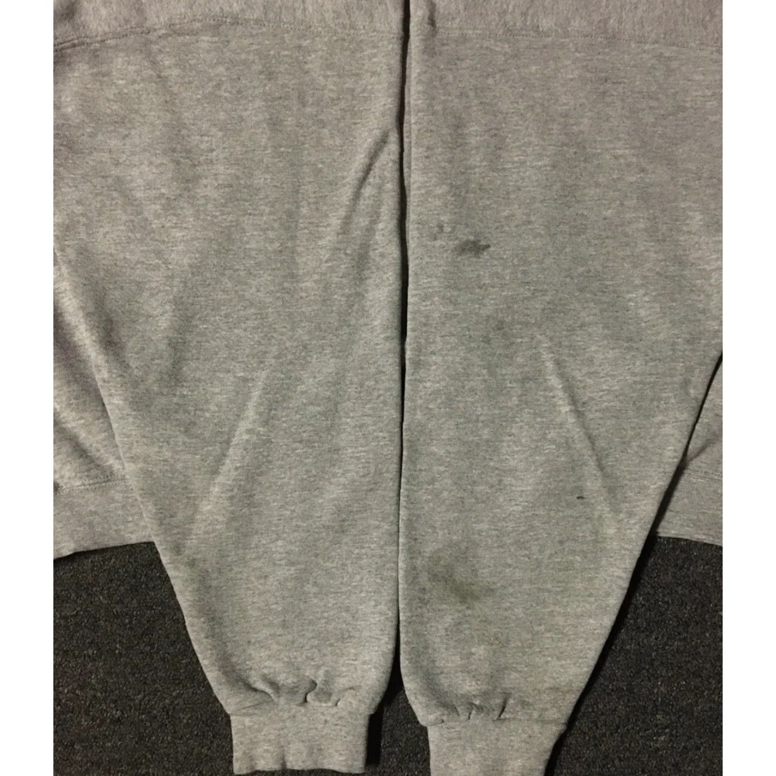 Nike VINTAGE Nike Hoodie Mens 2XL Gray Swoosh Thrashed Boxy 90s Grunge Volleyball USA Cotton Sweatshirt Size US XXL / EU 58 / 5 - 6 Thumbnail