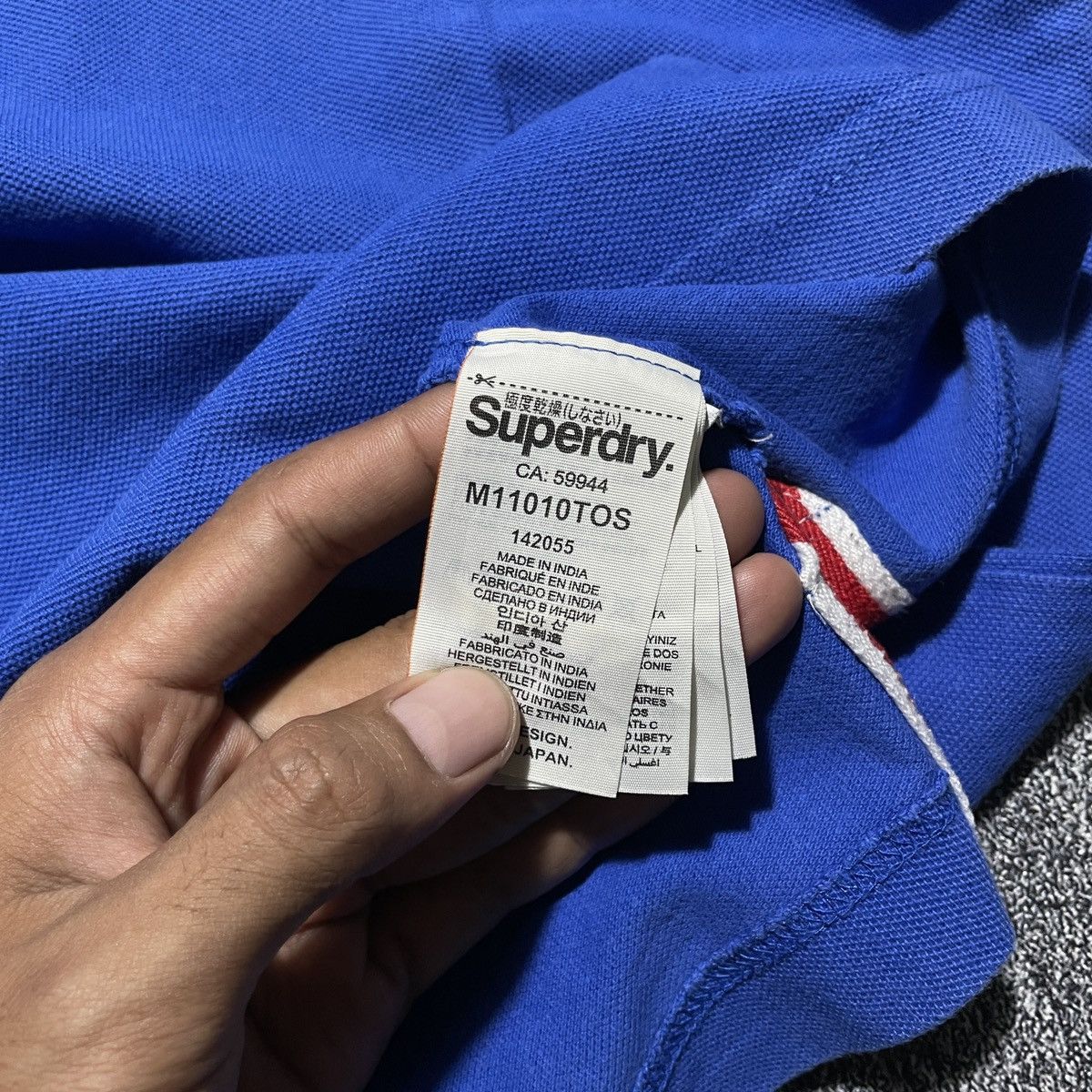 Superdry Poloshirt Superdry Classic Size US L / EU 52-54 / 3 - 7 Thumbnail