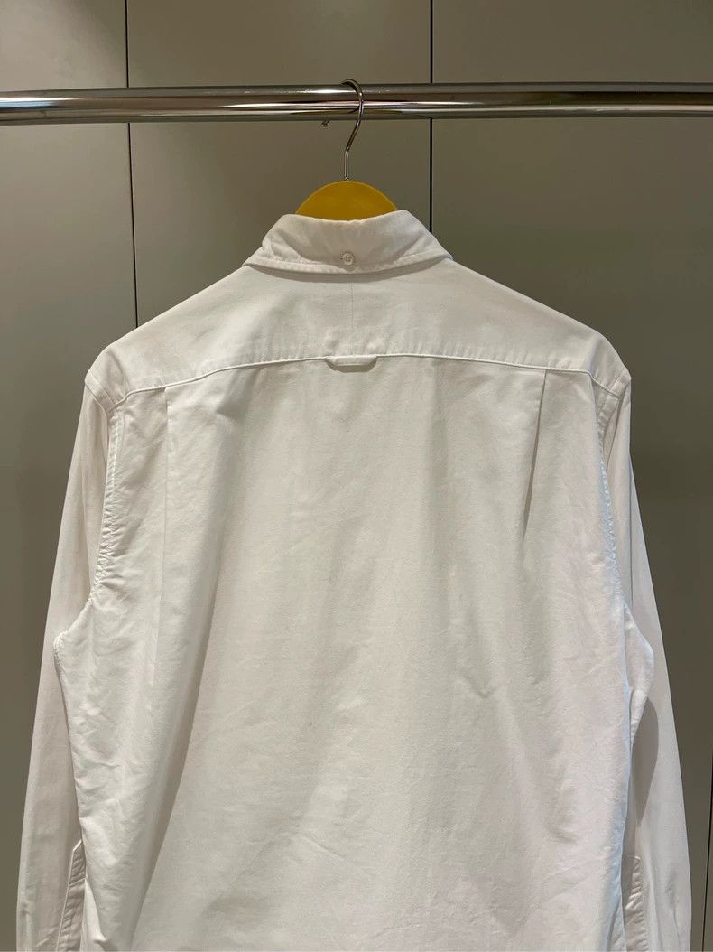 Thom Browne Thom browne White striped shirt 2504-Nextarrow Size US L / EU 52-54 / 3 - 4 Thumbnail