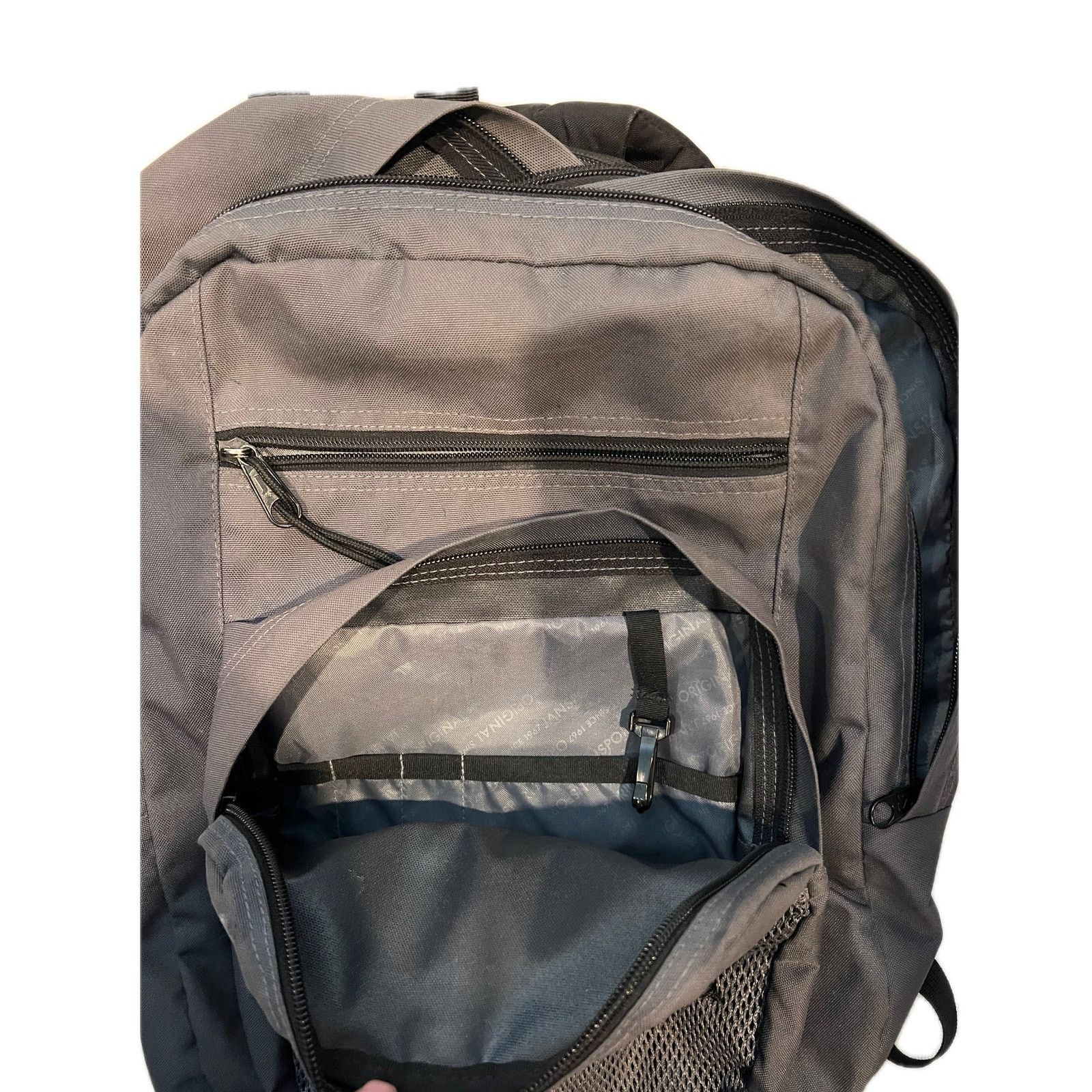 Jansport JanSport Big Campus Gray Black Backpack Size 26 - 3 Thumbnail