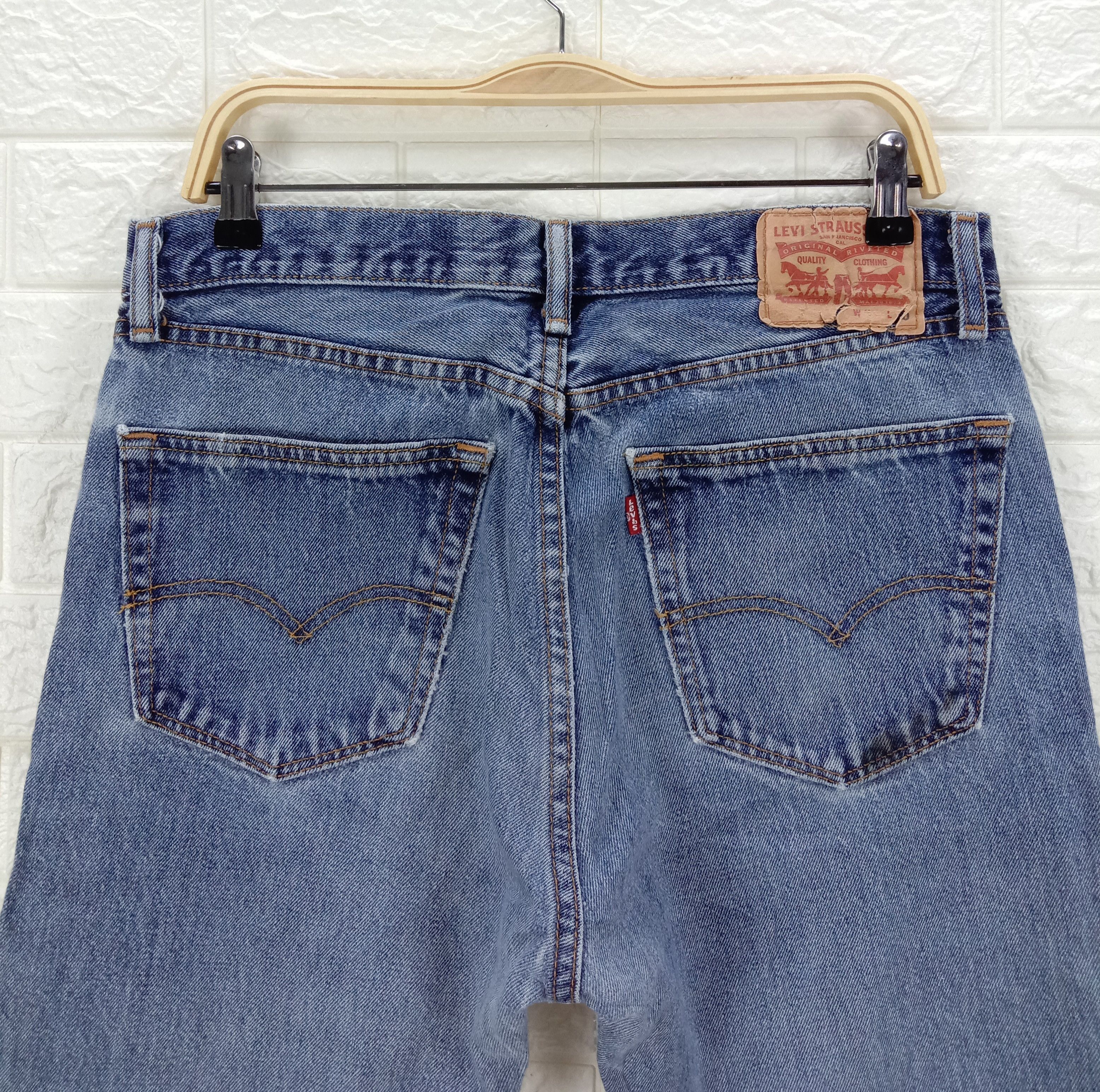 Levi's Vintage Levi's 505 Jeans Blue Wash Regular Fit Denim Size US 33 - 6 Thumbnail