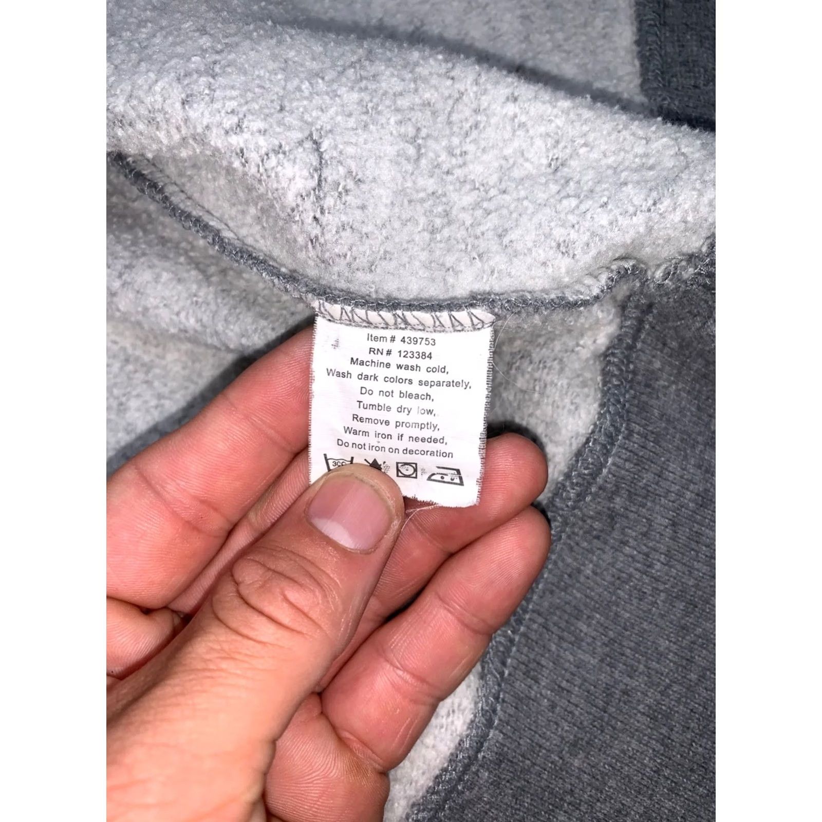 Vintage Roxy Jacket Womens M Gray Hooded Full Zip Surf Beach Y2K Style, Regular Fit, Cotton Blend, Winter Fall, Casual, 13167 Size M / US 6-8 / IT 42-44 - 4 Thumbnail