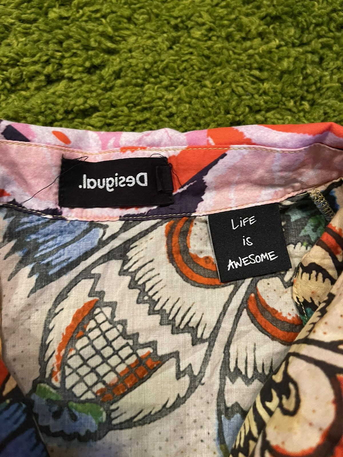 Desigual Desigual avant garde Hawaiian coloured shirt Size L / US 10 / IT 46 - 13 Thumbnail