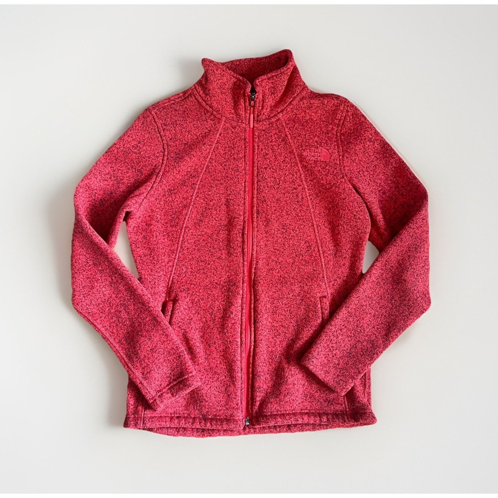 The North Face North Face Size S Maggy Sweater Fleece Jacket, Red Pink Size S / US 4 / IT 40 - 1 Thumbnail