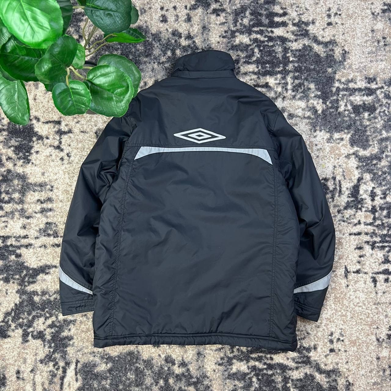 Umbro Umbro Big Logo Vintage Y2K Zip Up Puffer Jacket Size US M / EU 48-50 / 2 - 1 Thumbnail