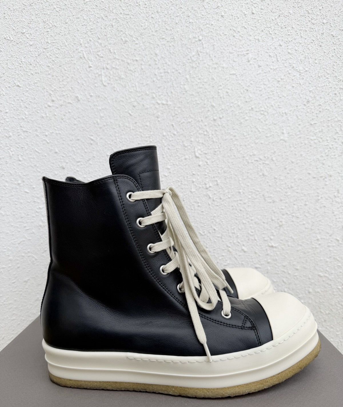 Rick Owens Rick Owens 25SS high-top "big Converse" with cork sole Size US 7.5 / EU 40-41 - 4 Thumbnail