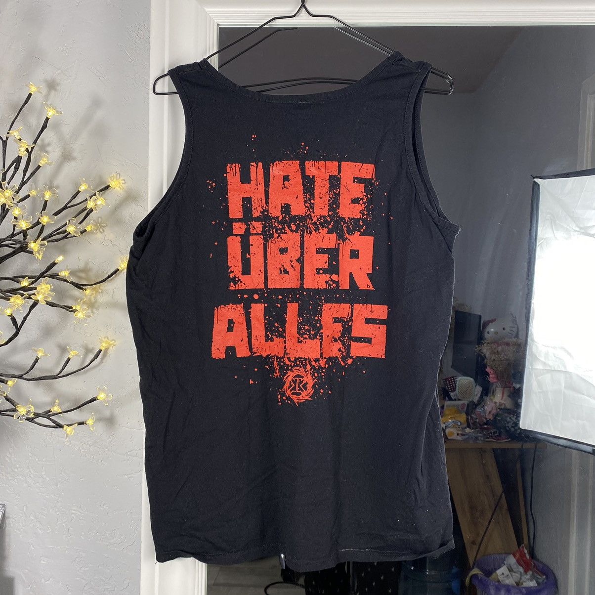 Band Tees KREATOR ROCK BAND HATE UBER ALLES TANK TOP Size US L / EU 52-54 / 3 - 2 Thumbnail
