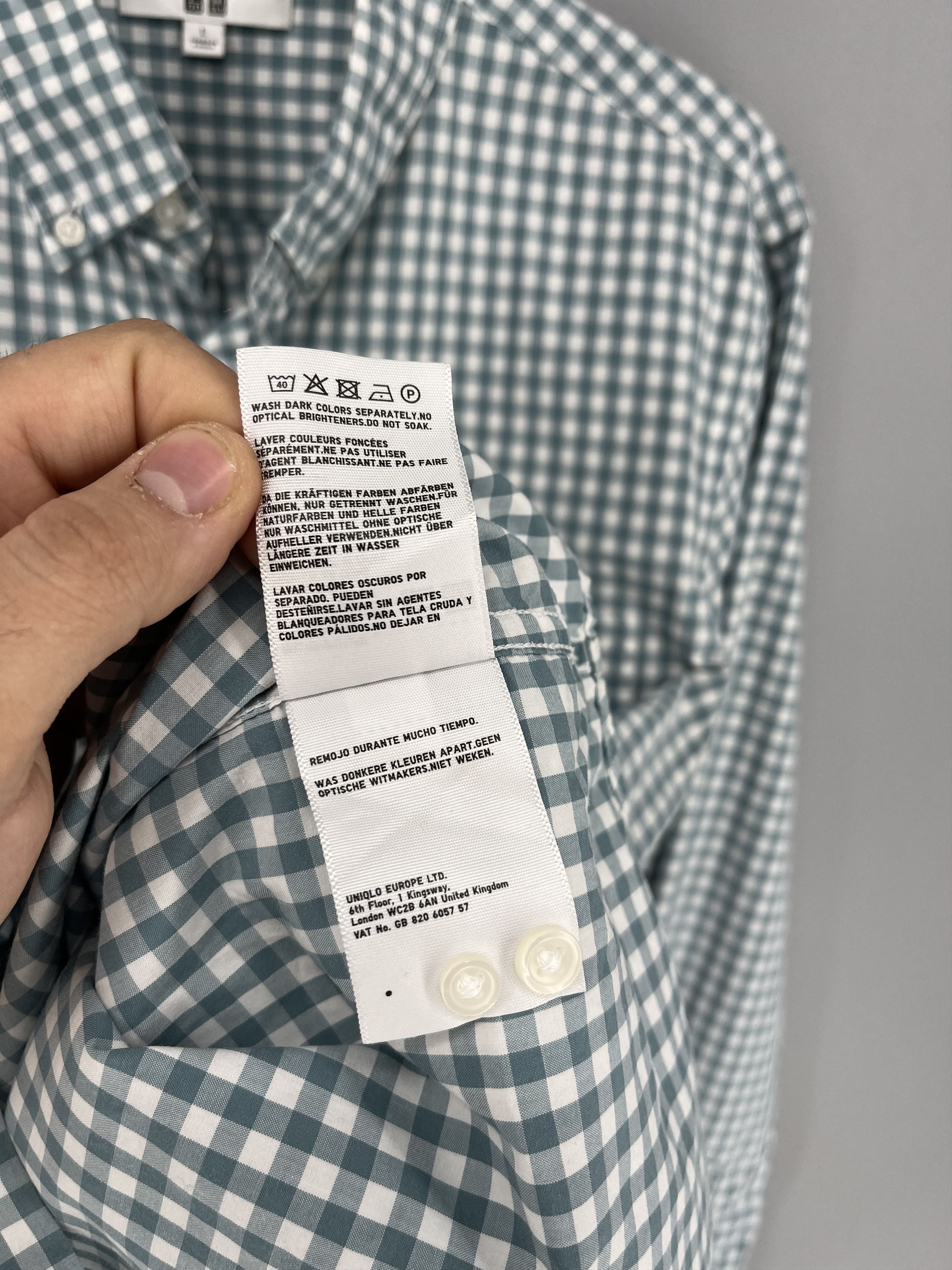 Other Vintage Uniqlo Plaid Blake Cotton Flannel Streetwear Style Size US L / EU 52-54 / 3 - 10 Thumbnail