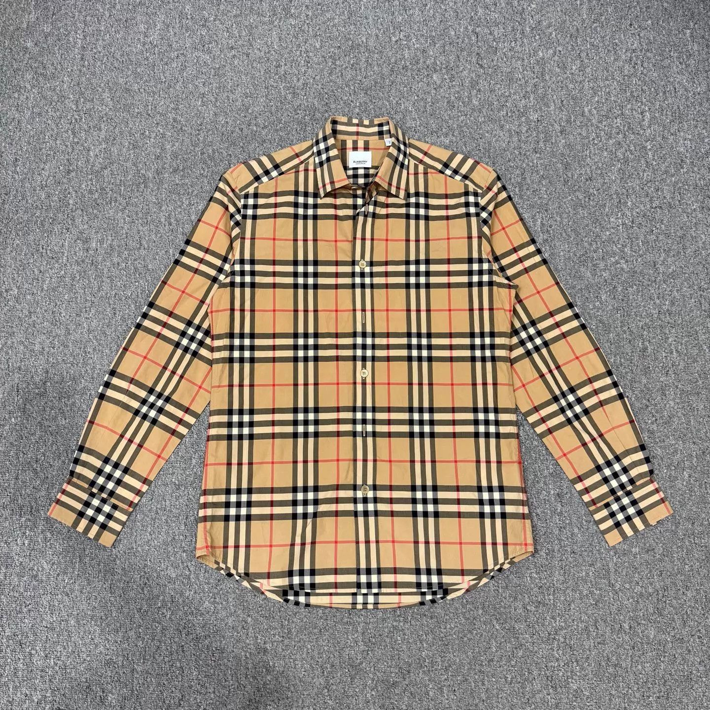 Burberry Burberry Check LS Shirt S 99 New Size US S / EU 44-46 / 1 - 1 Thumbnail