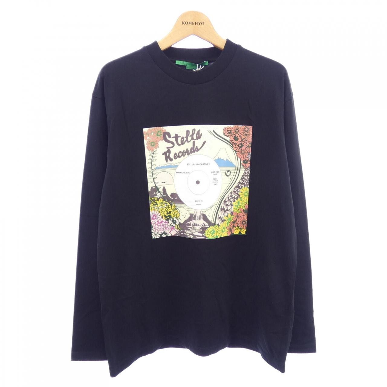 Stella McCartney Stella Mccartney Stella McCartney Record Long T-shirt Cotton T-Shirts DUTY FREE for USA Size ONE SIZE - 1 Thumbnail