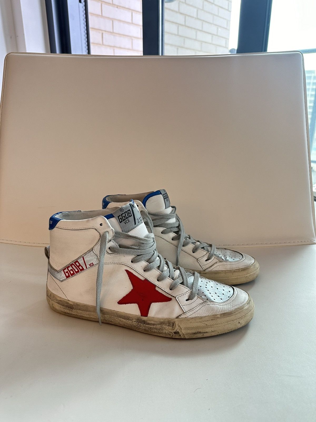 image of Golden Goose Sneakers in White, Men's (Size 8)
