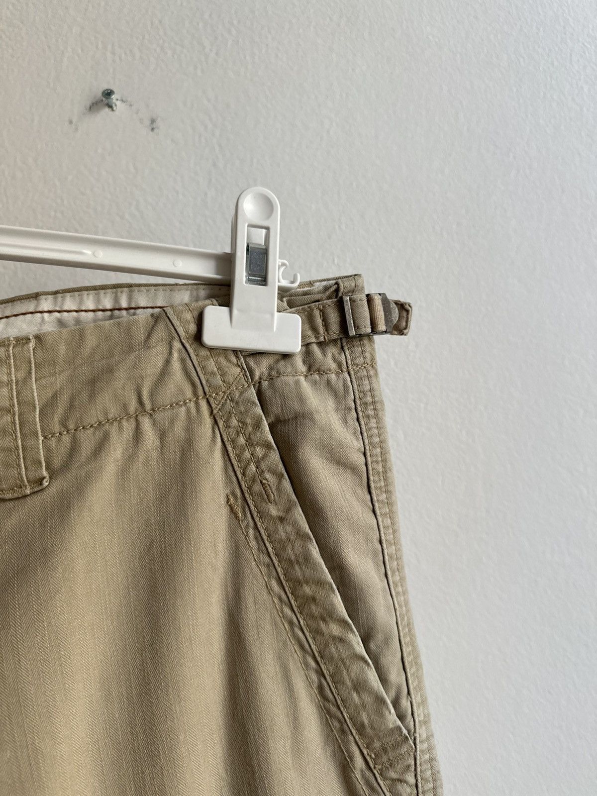 Polo Ralph Lauren Polo Ralph Lauren Vintage Baggy Army Style Cargo Pants Size US 33 - 9 Thumbnail